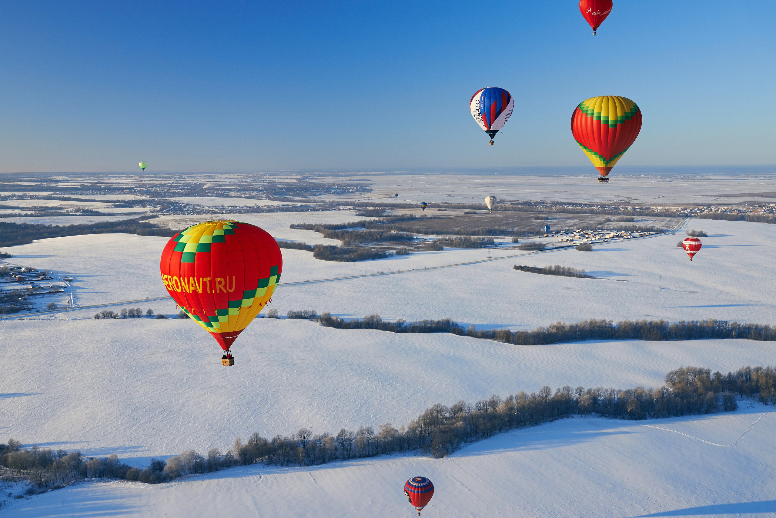 «Яблоки на снегу» Дмитров, 07.01.2015. Лови небо! Дыши небом!