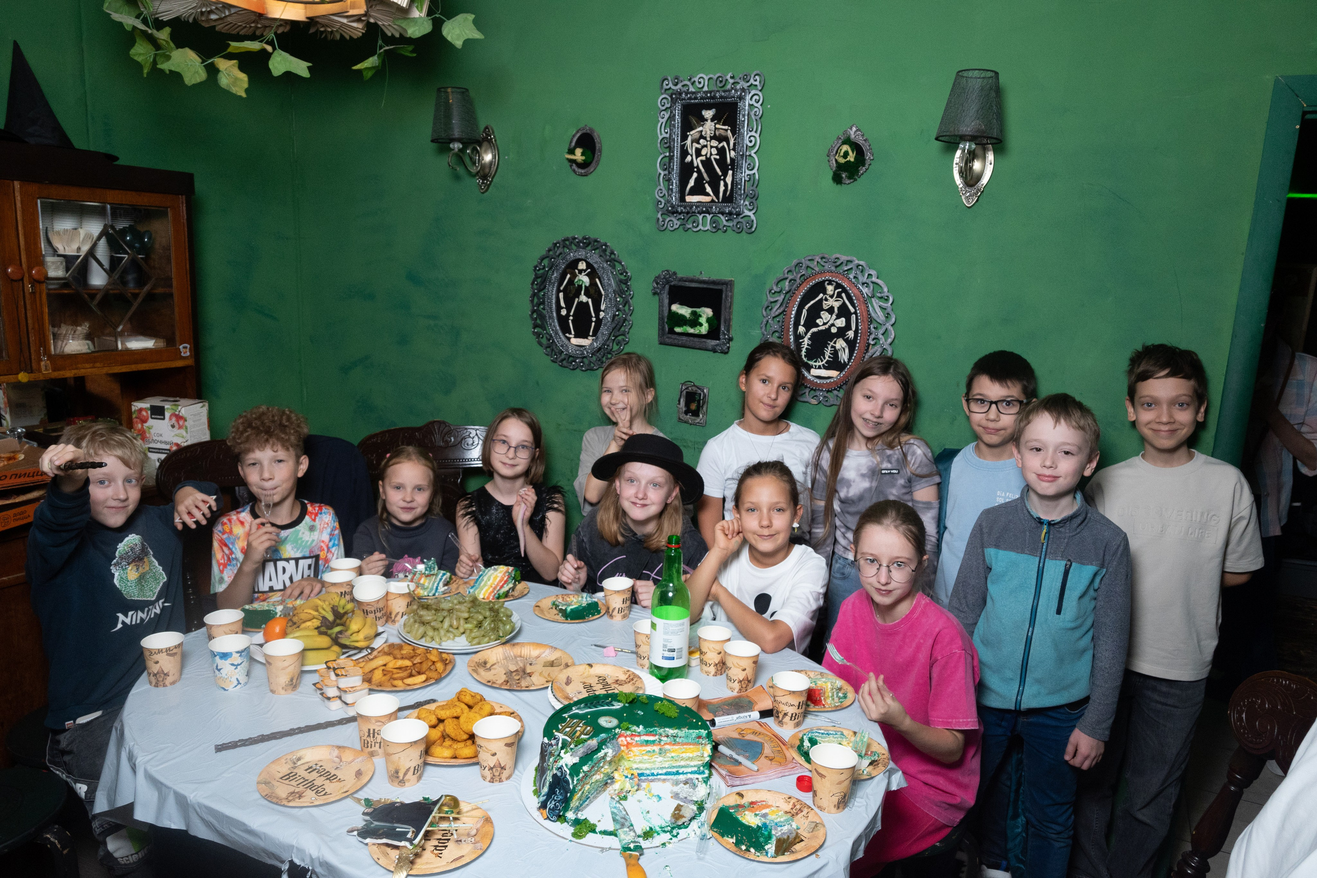 День рождения ребенка в «Подземелье Слизерин». Фотограф мероприятий в Москве