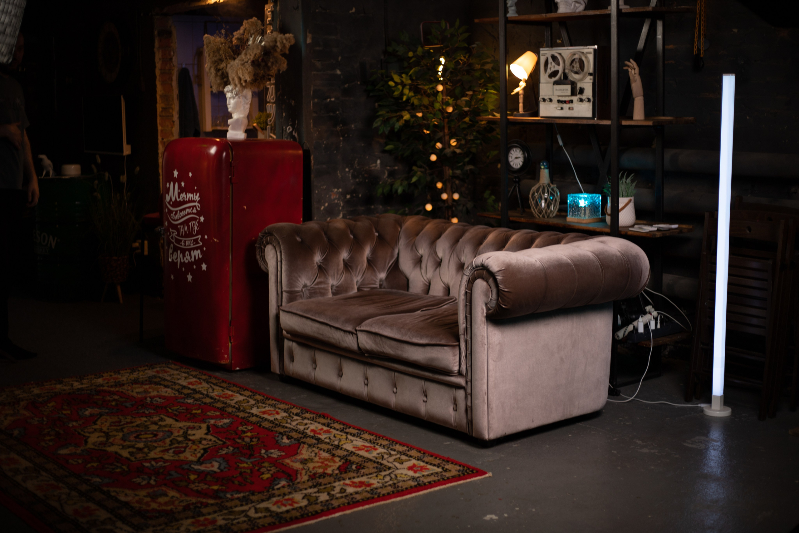 Зал Подкастная. Фотостудия Чехов Продакшн