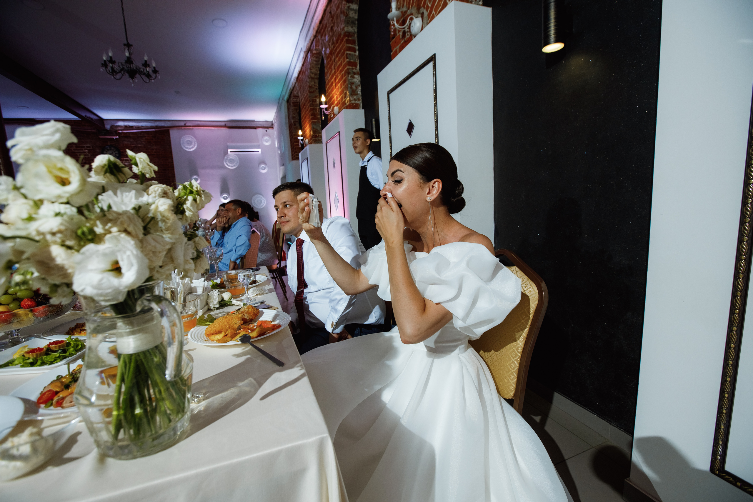 Банкет на свадьбе. Фотограф Илья Чудин в Саратове