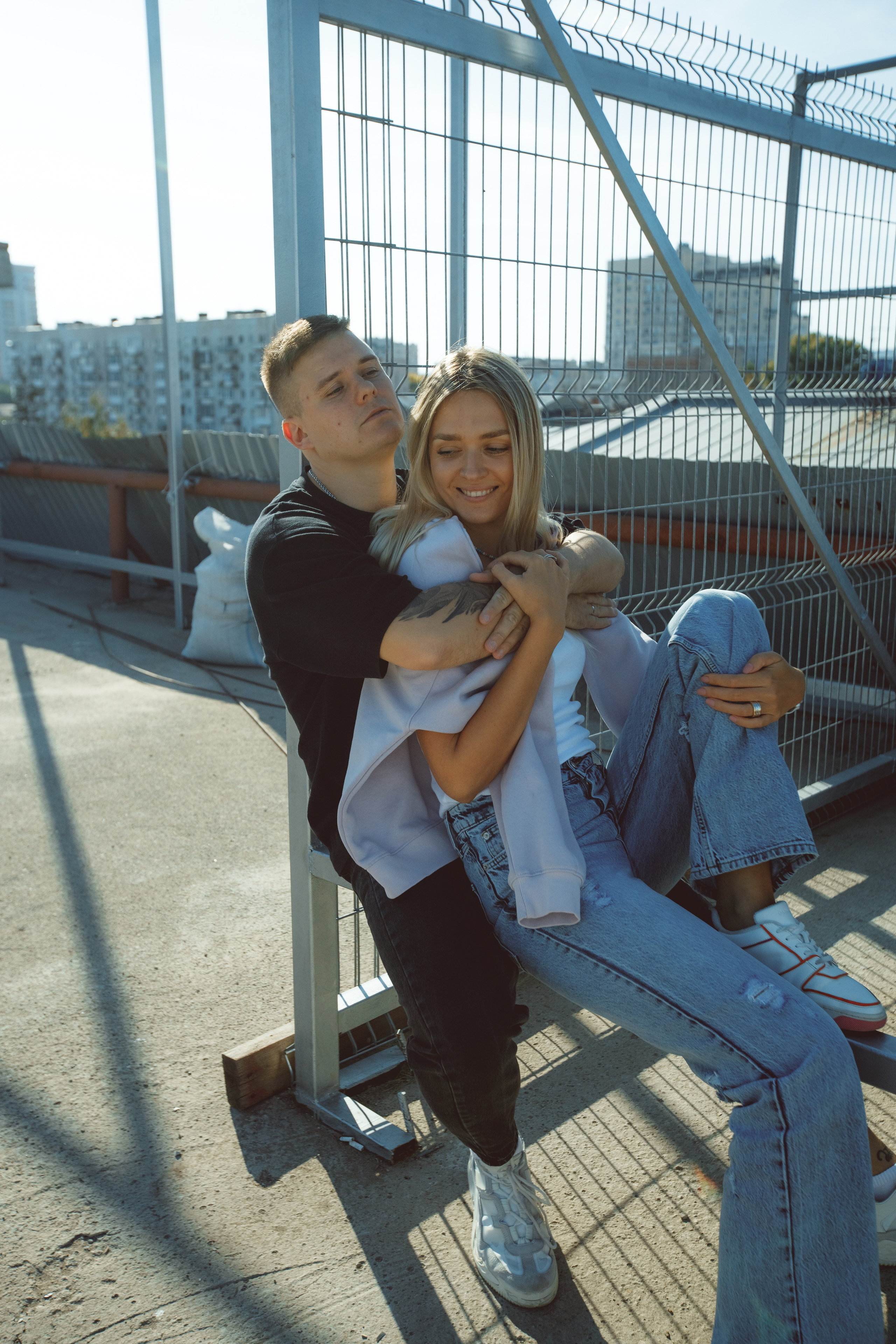 На крыше. Фотограф Илья Чудин в Саратове