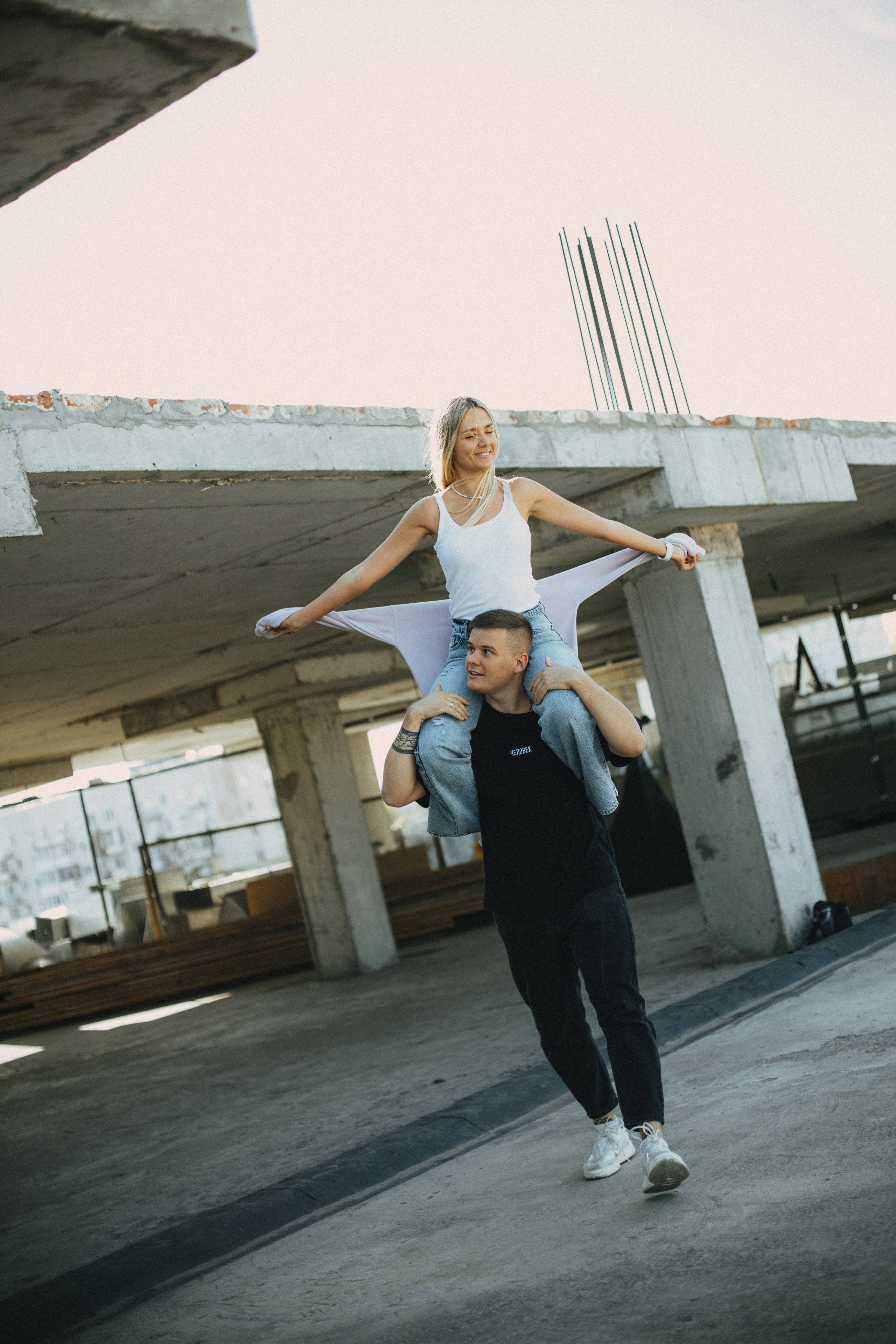 На крыше. Фотограф Илья Чудин в Саратове