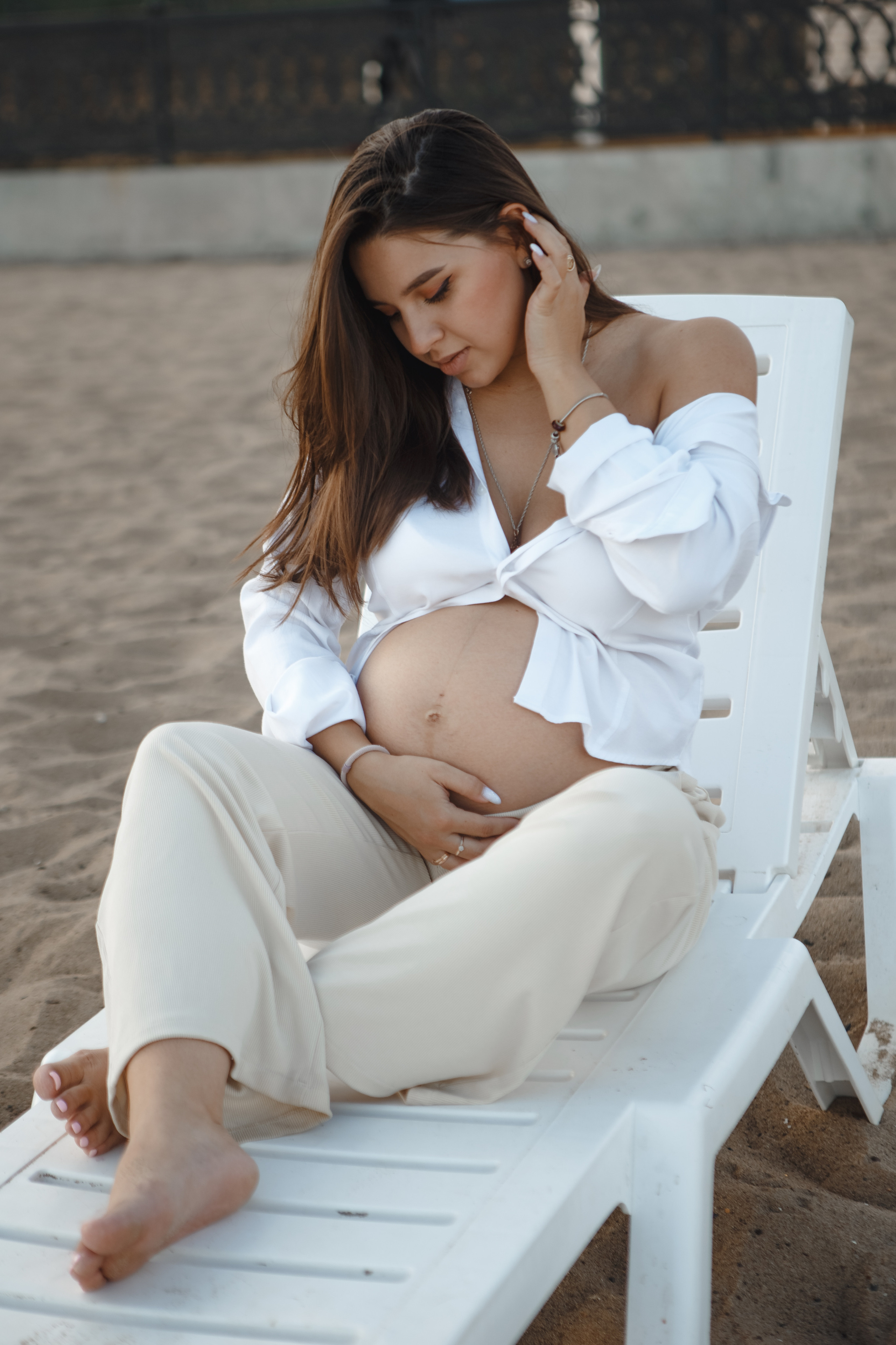 На пляже. Фотограф Илья Чудин в Саратове