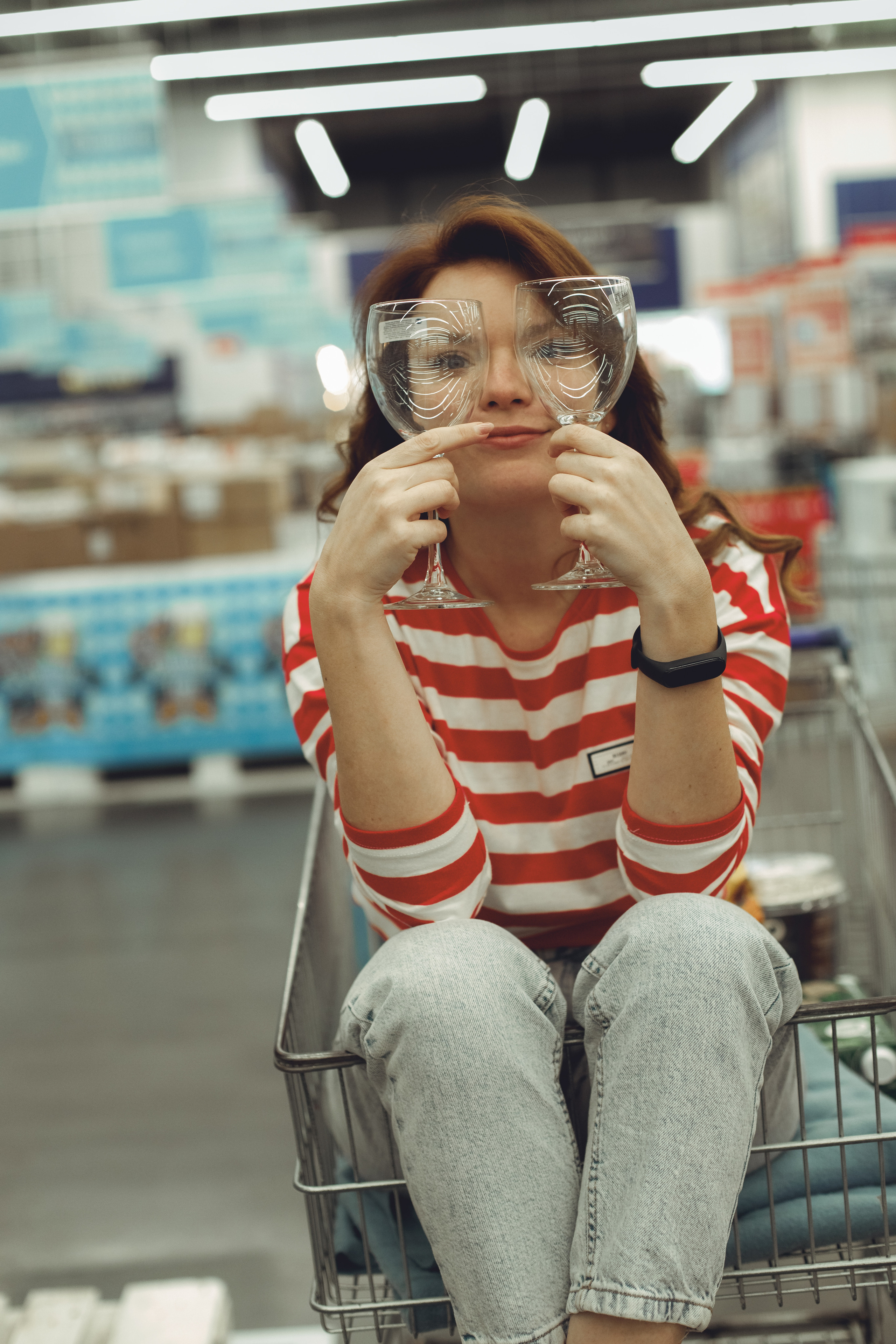 В супермаркете. Фотограф Илья Чудин в Саратове