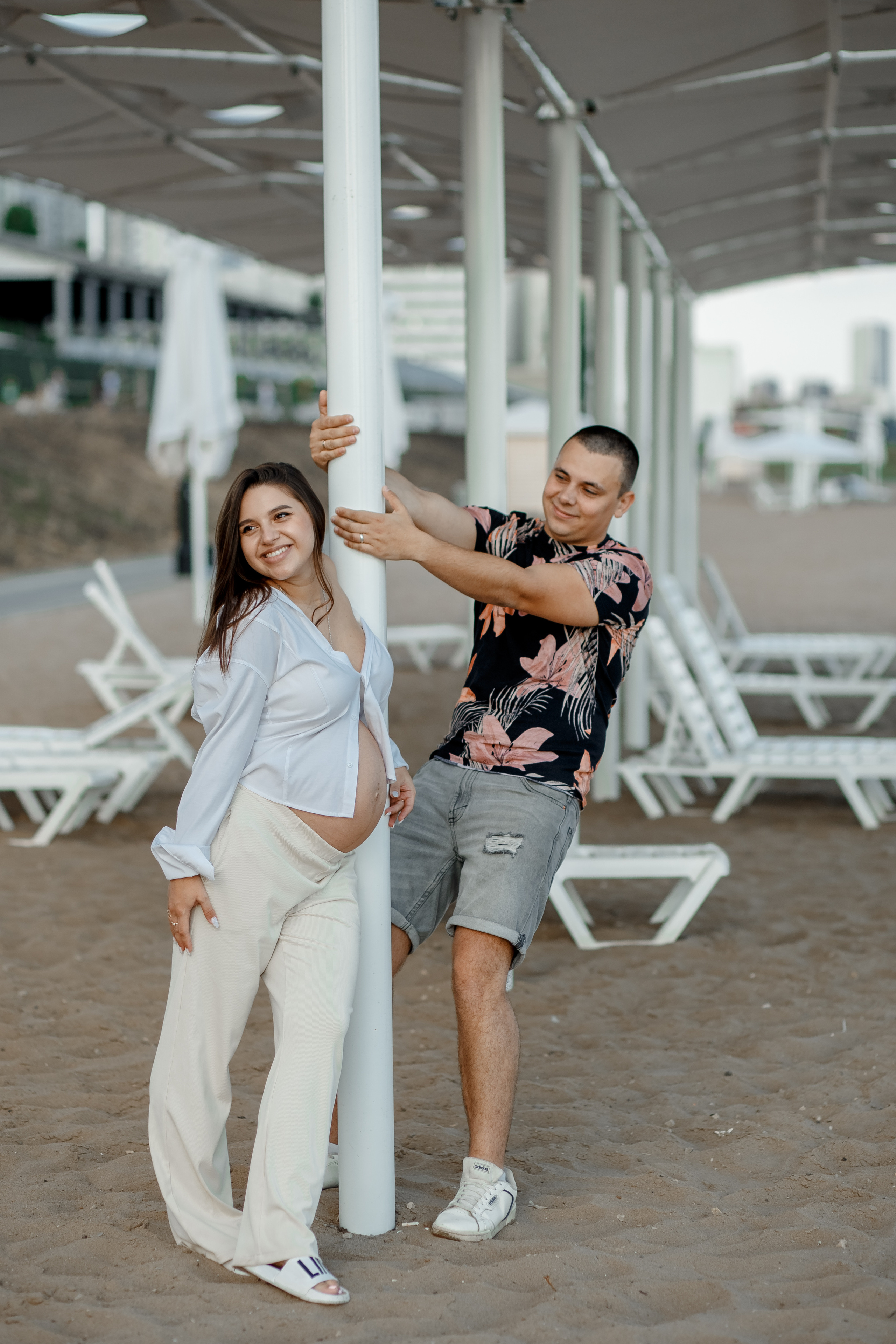 На пляже. Фотограф Илья Чудин в Саратове