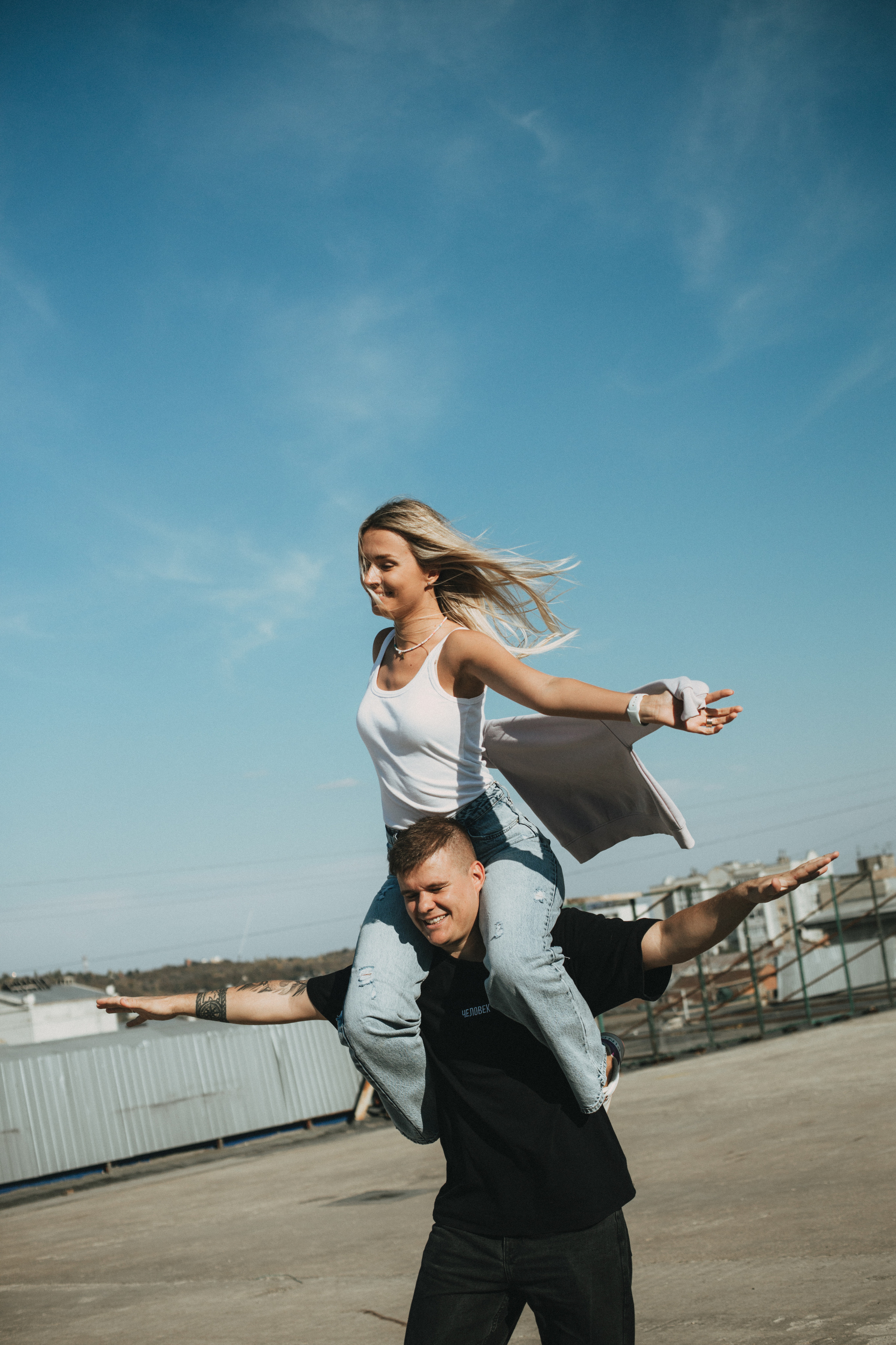 На крыше. Фотограф Илья Чудин в Саратове