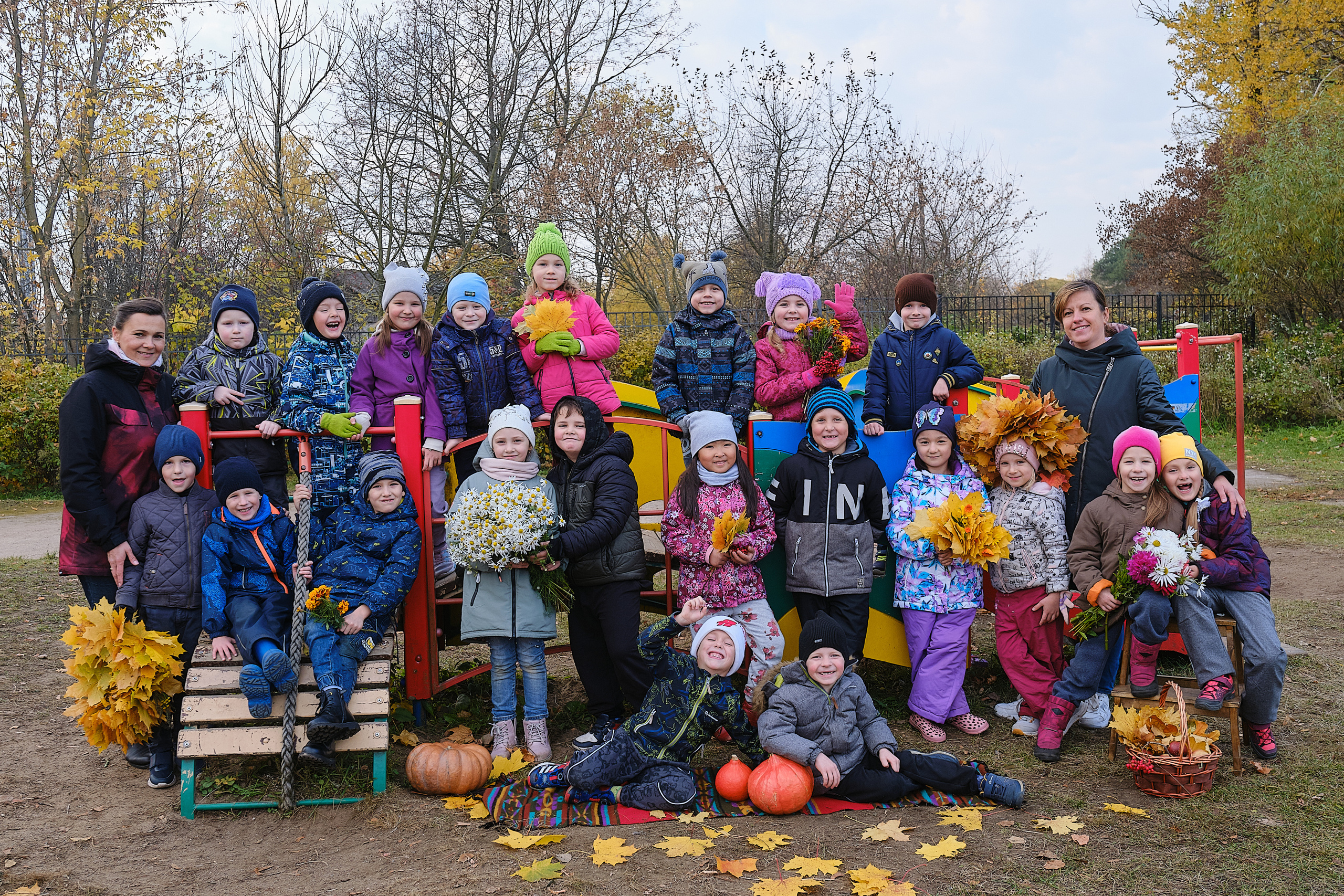 Прогулки в детском саду