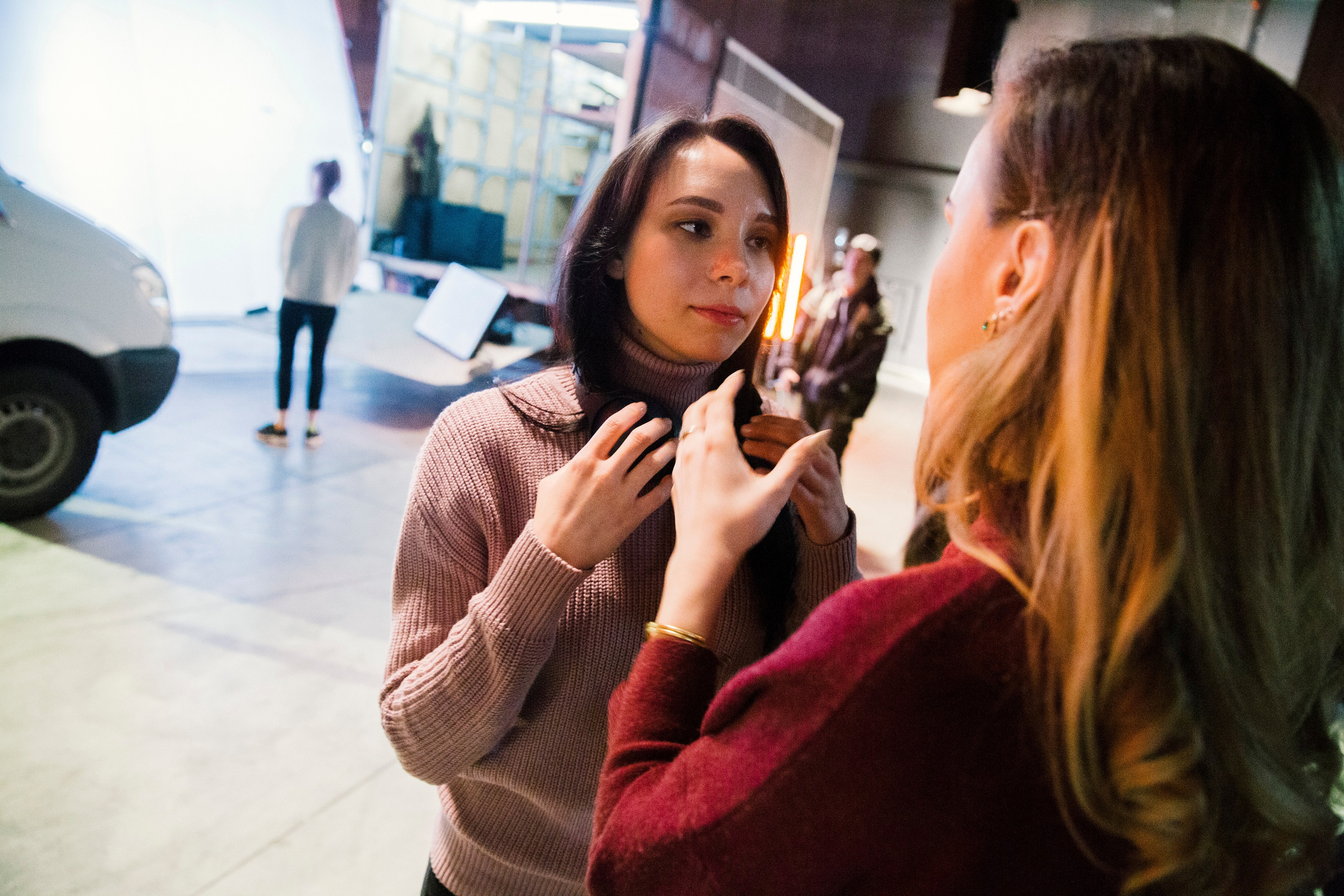 ФК Би-2 & Лиза Громова Мосфильм. Ольга Пилант. АРТ, бэкстейдж, свадебная и семейная фотография, городской портрет, интерьерная фотография