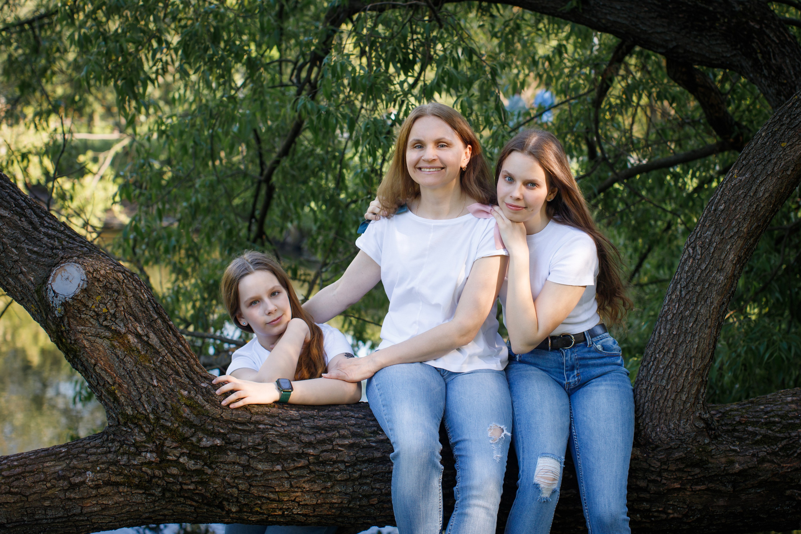 Таня и девочки. Детский и семейный фотограф Мария Киселёва. Москва