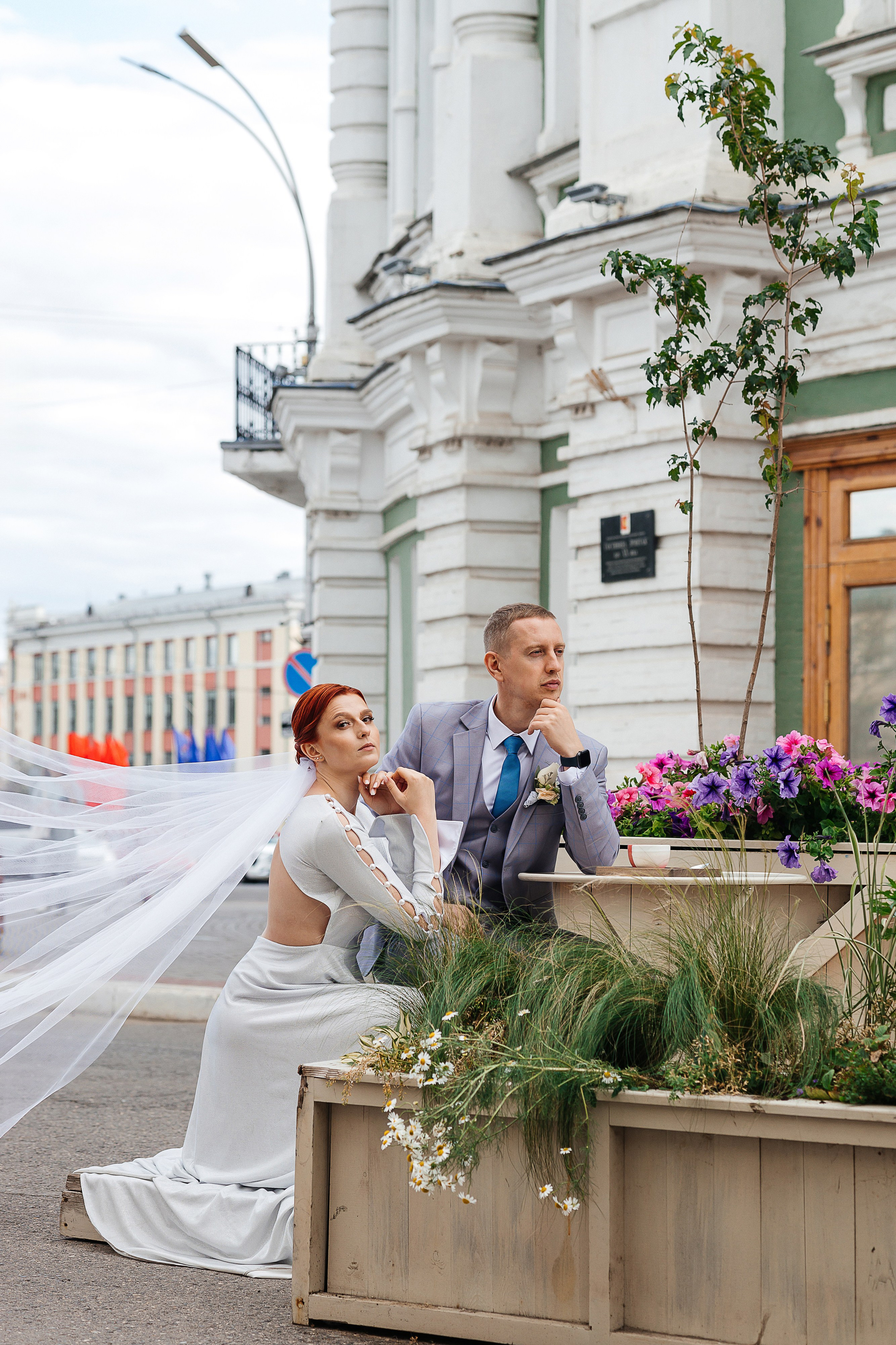 Фотосъемка невесты в эксклюзивном свадебном платье. Олег Сверчков | Свадебный фотограф Вологда