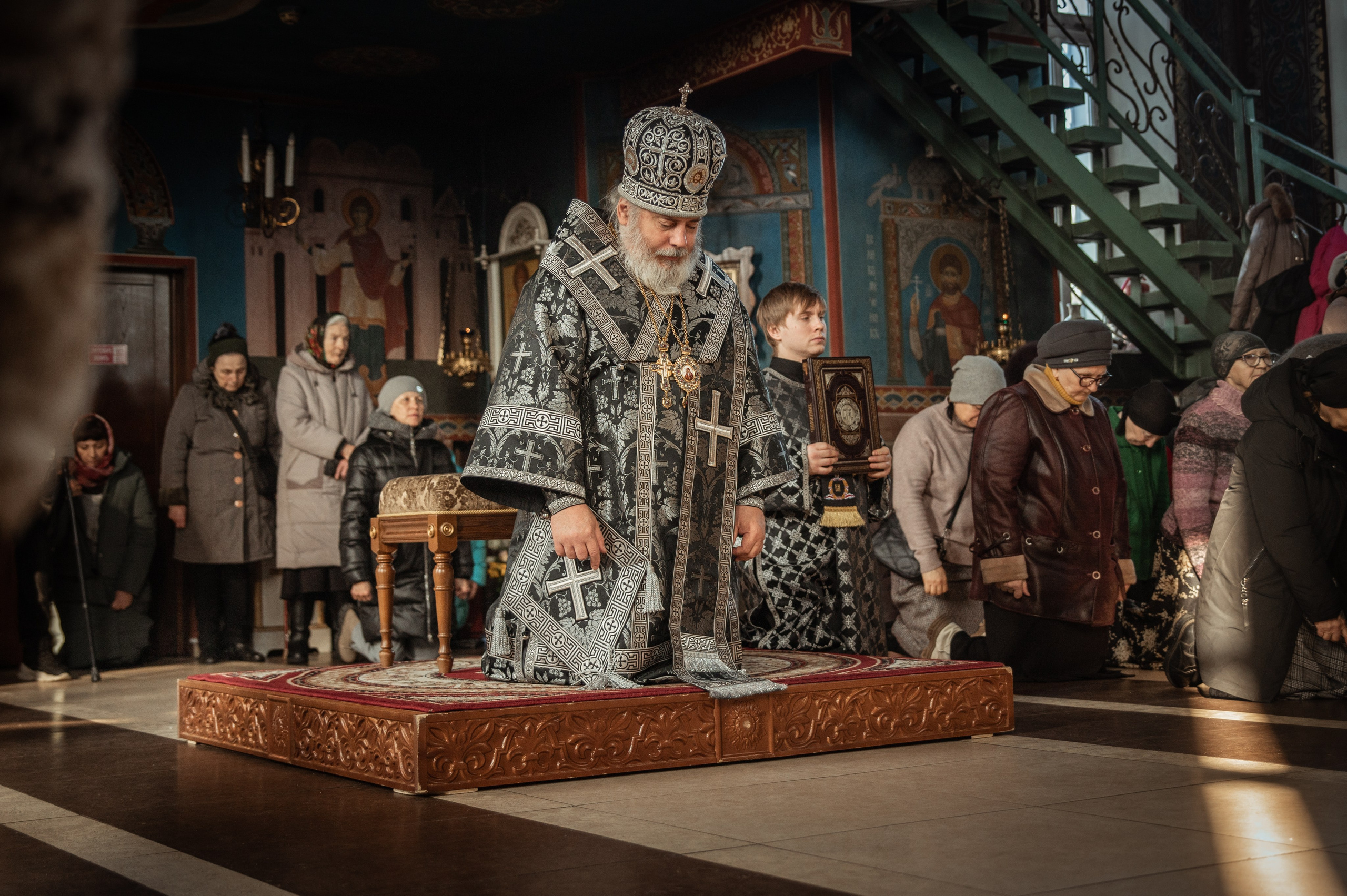 Преждеосвящение Даров. Храм Серафима Саровского. Церковный, семейный и репортажный фотограф Волгоград, Волжский