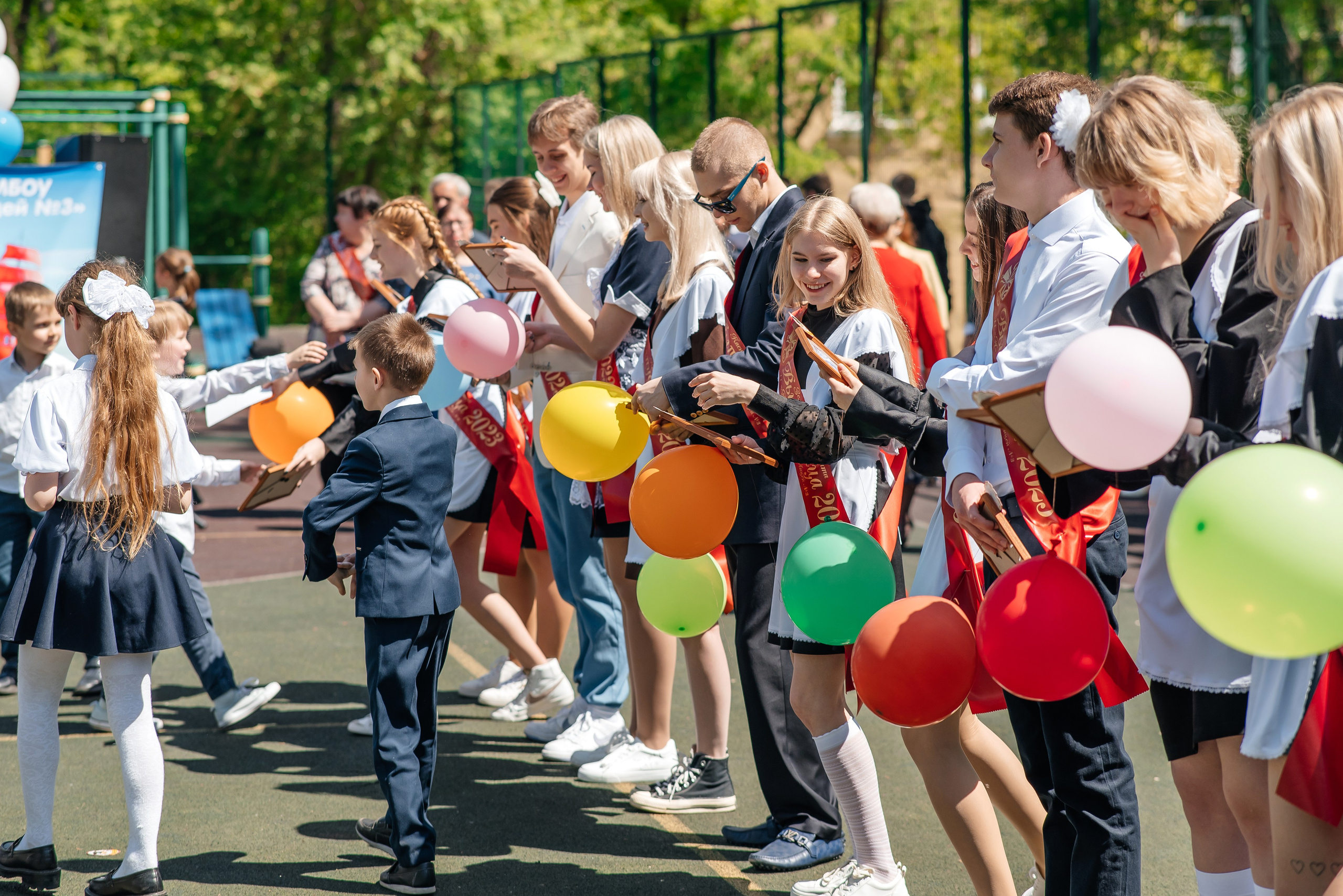 Последний звонок Лицей № 3. Свадебный фотограф Елена Рякина