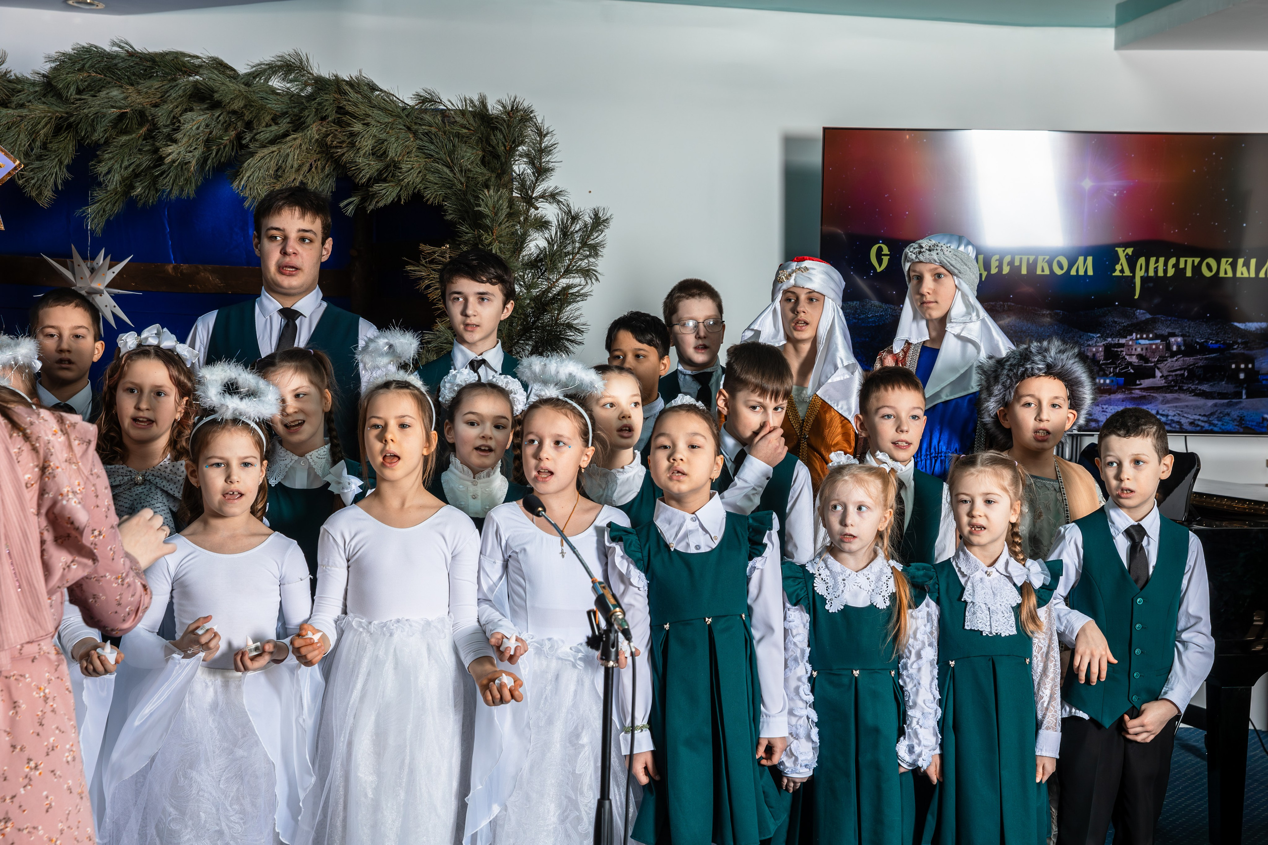 Рождество Воскресная школа 2025. Фотограф Таинств Крещение и Венчания г. Магадан Власова Ульяна