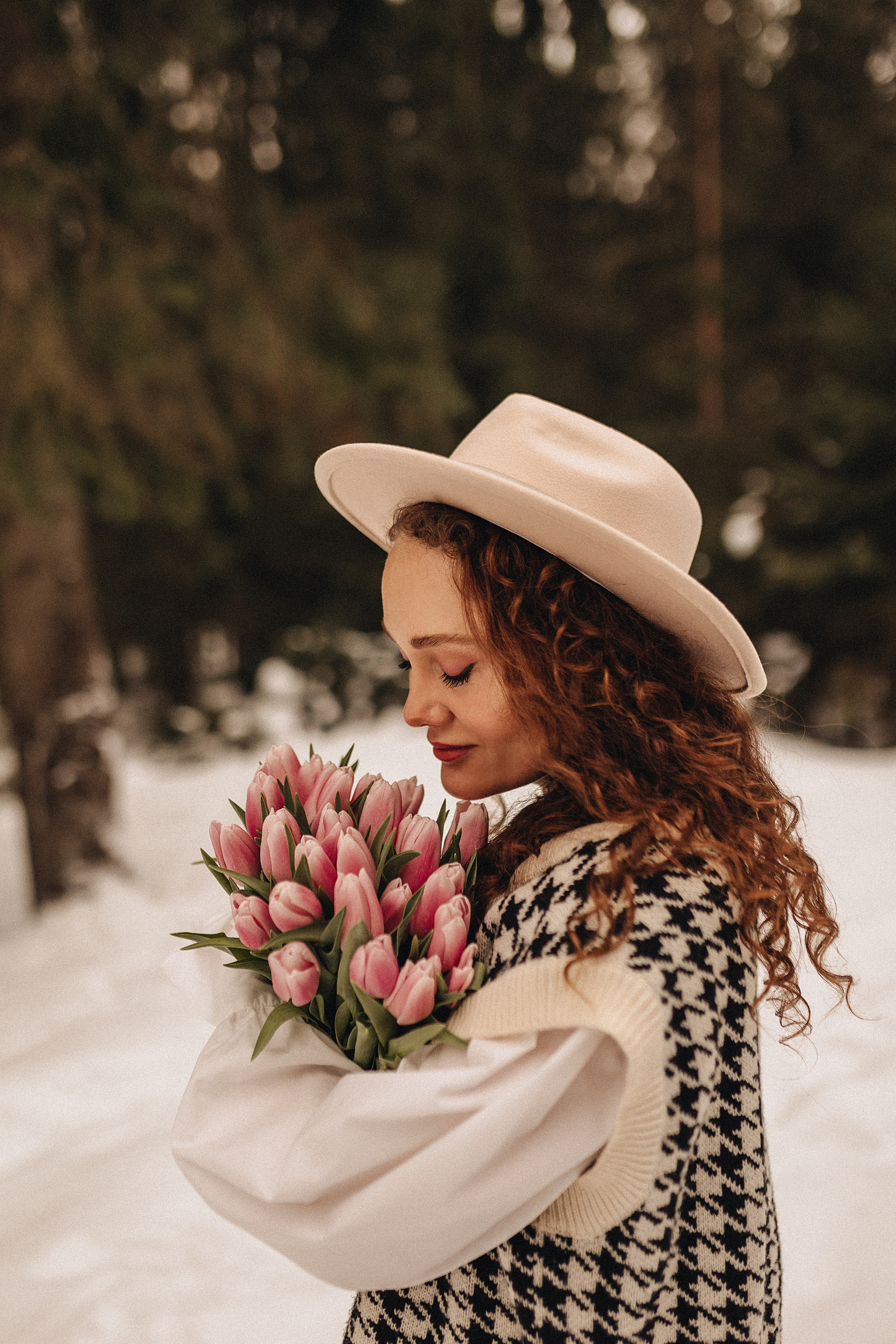 Марина. Тюльпаны. Свадебный фотограф в Санкт-Петербурге Блинкова Екатерина
