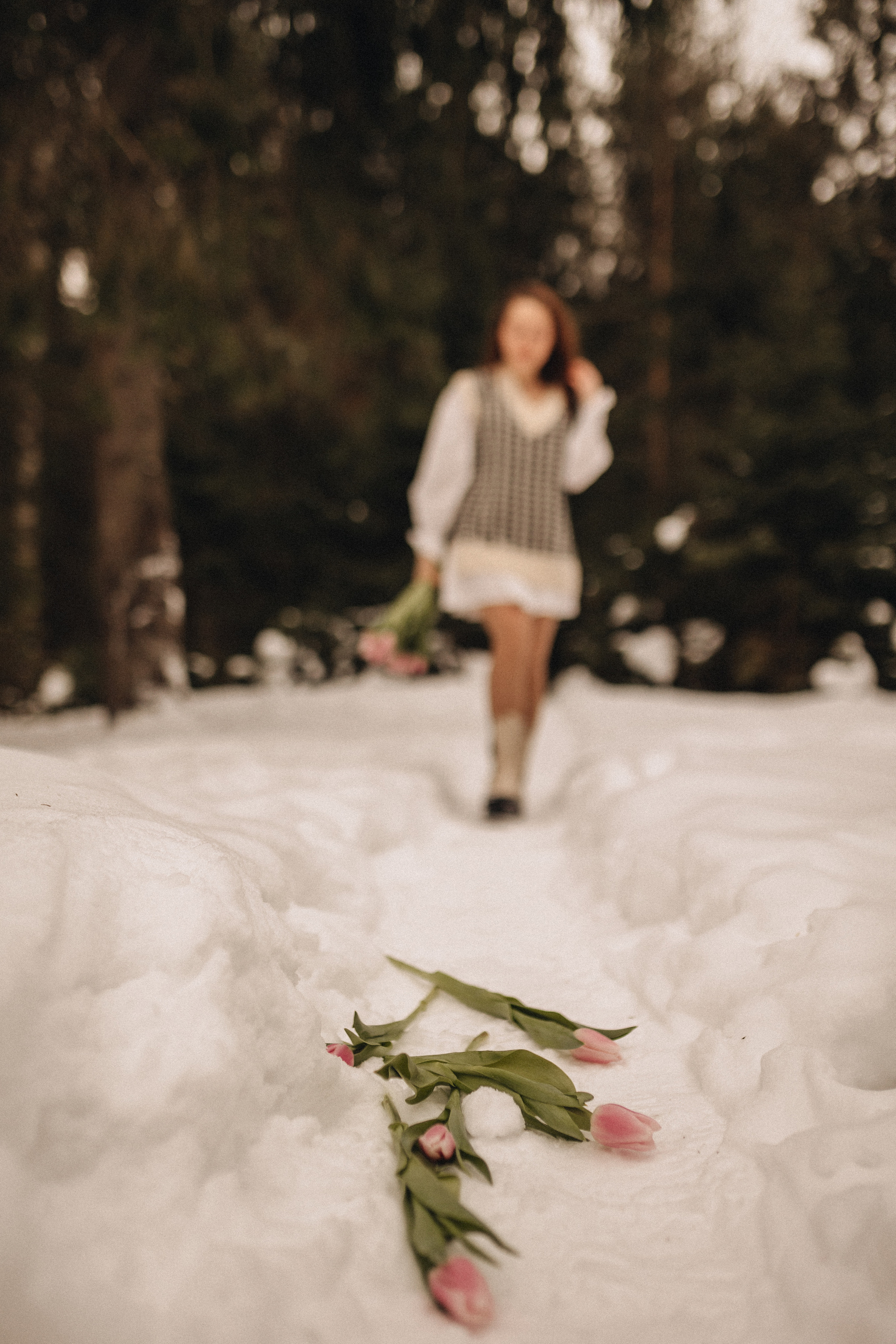 Марина. Тюльпаны. Свадебный фотограф в Санкт-Петербурге Блинкова Екатерина