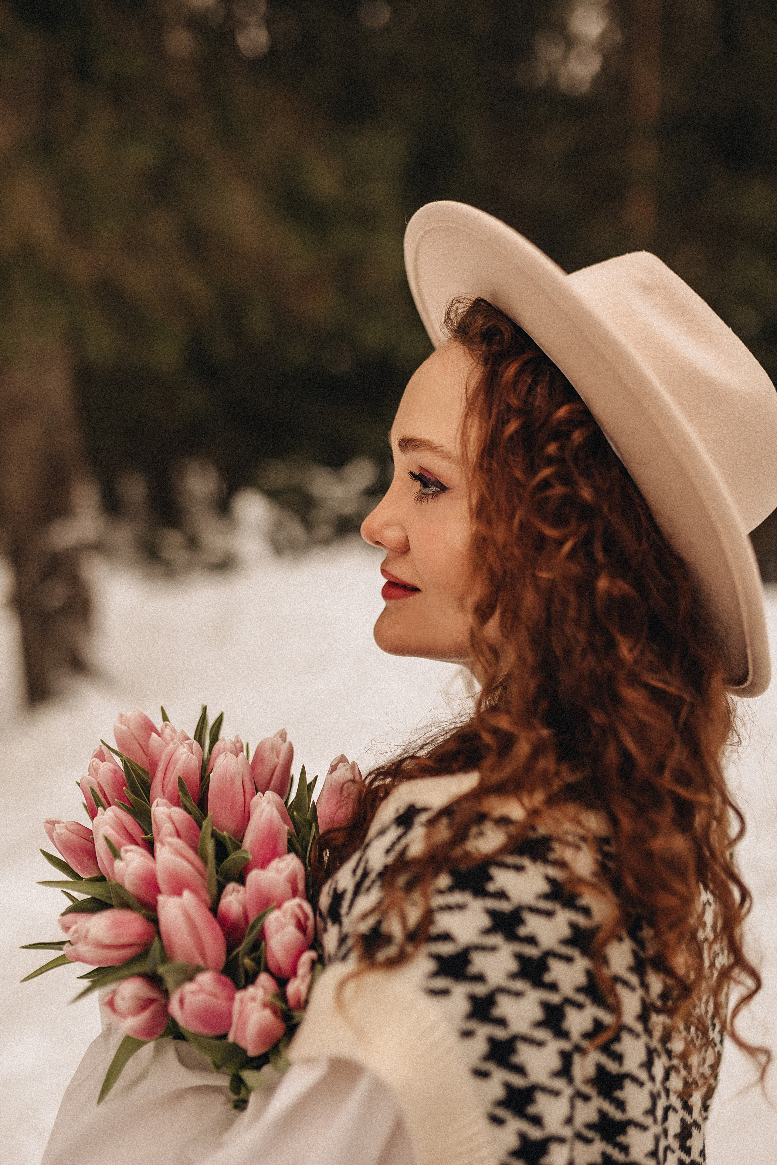 Марина. Тюльпаны. Свадебный фотограф в Санкт-Петербурге Блинкова Екатерина