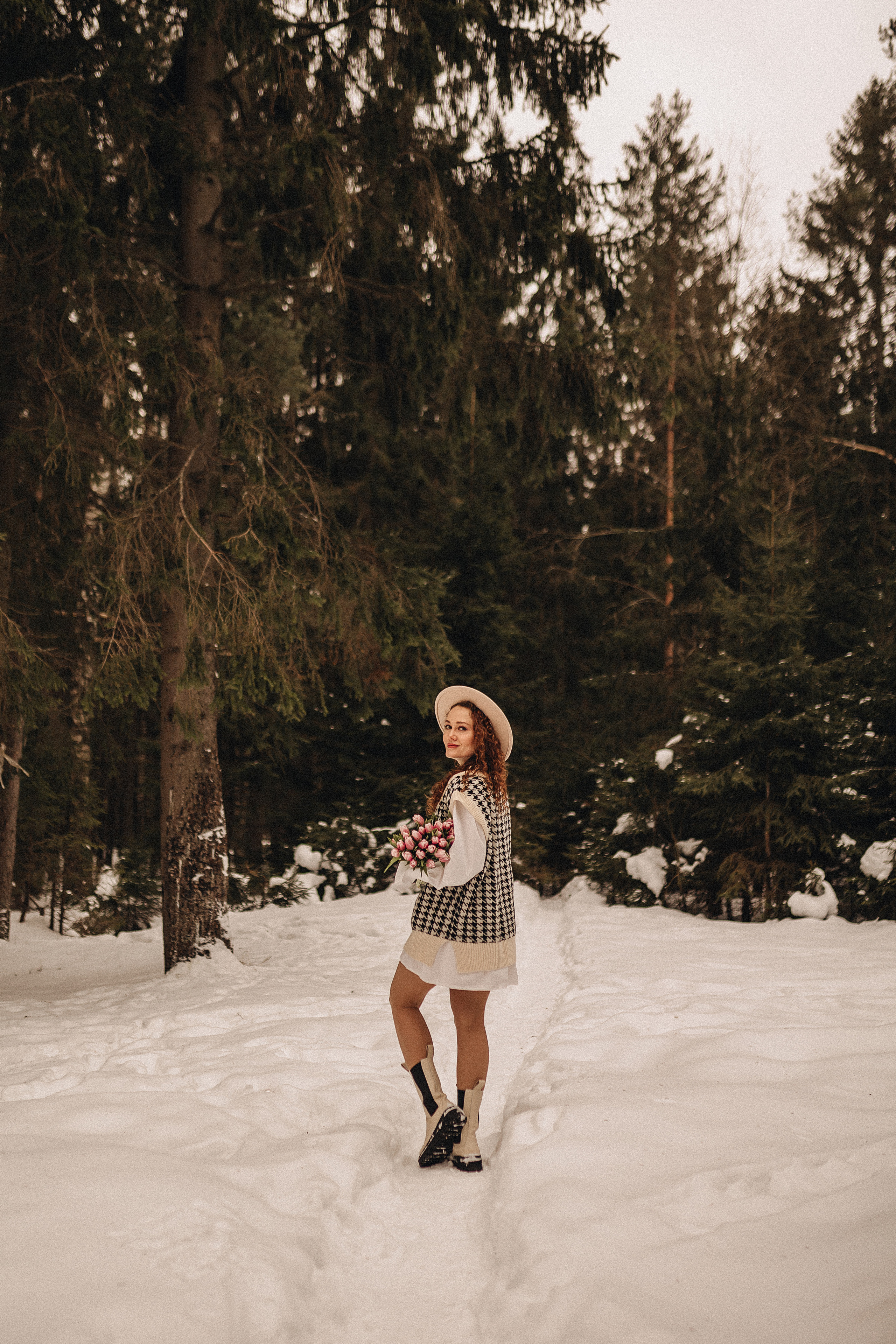 Марина. Тюльпаны. Свадебный фотограф в Санкт-Петербурге Блинкова Екатерина