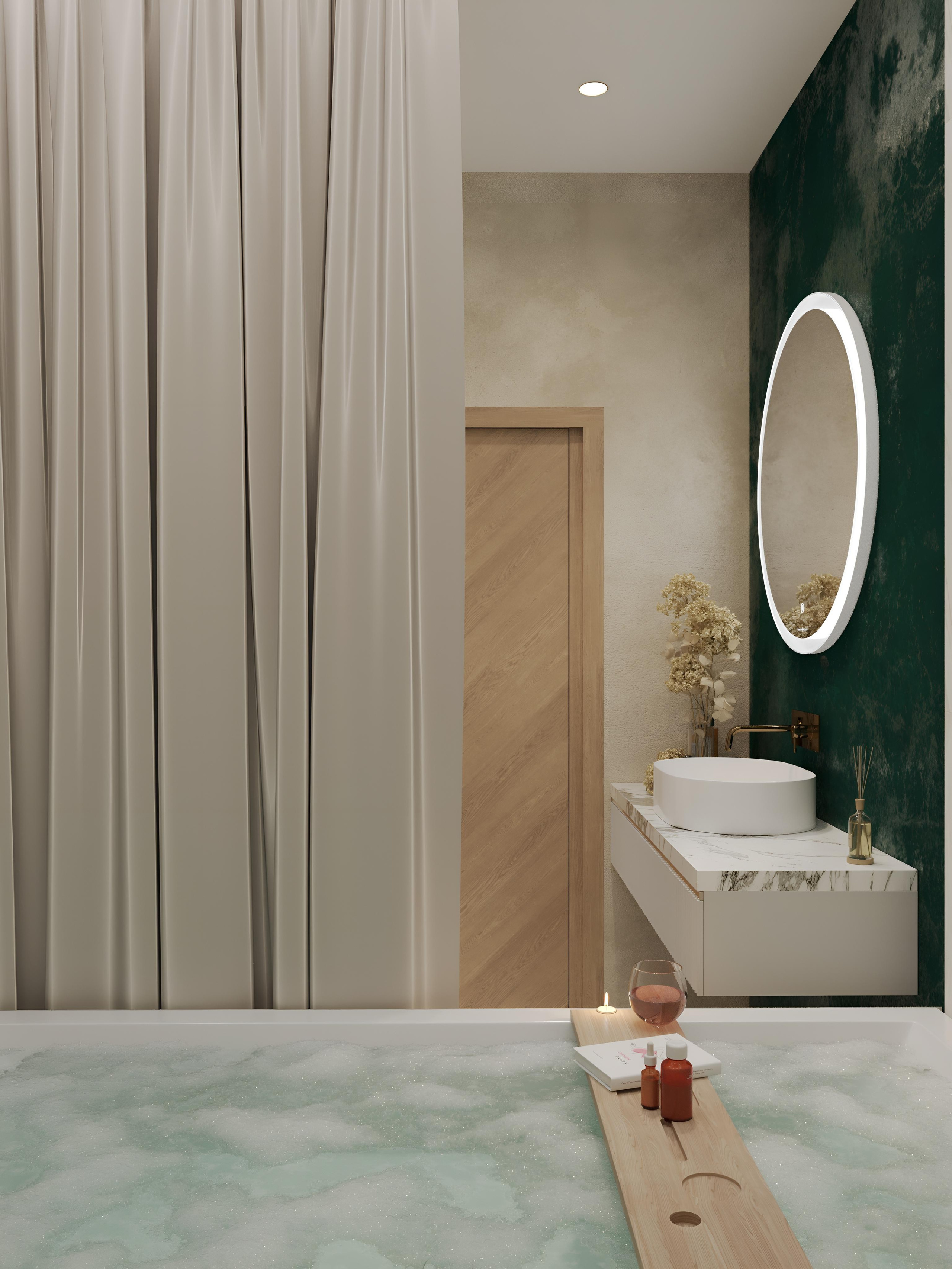 Ванная комната. 3D Визуализация интерьеров жилых и коммерческих помещений