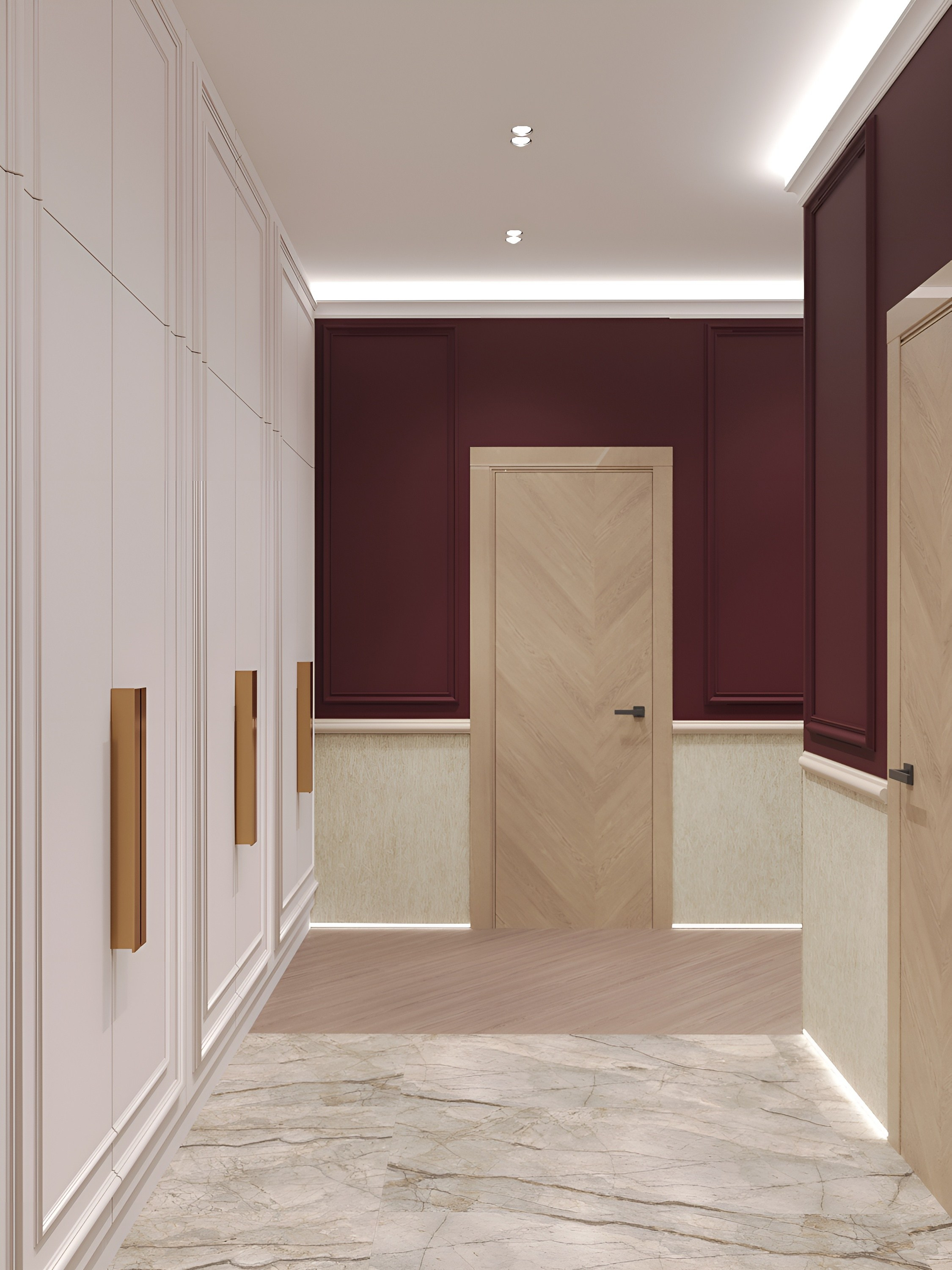 Холл. 3D Визуализация интерьеров жилых и коммерческих помещений