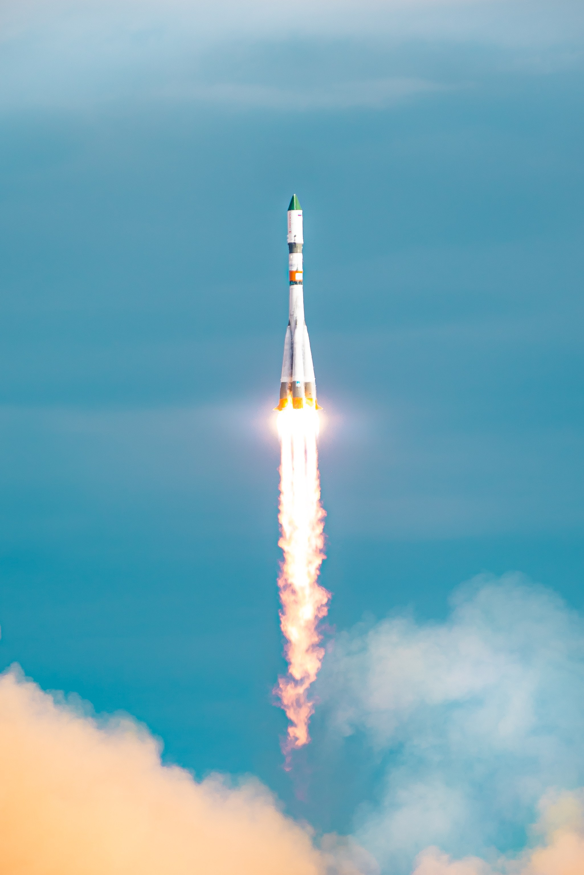 Взлет Ракеты Роскосмос. Fokysphoto