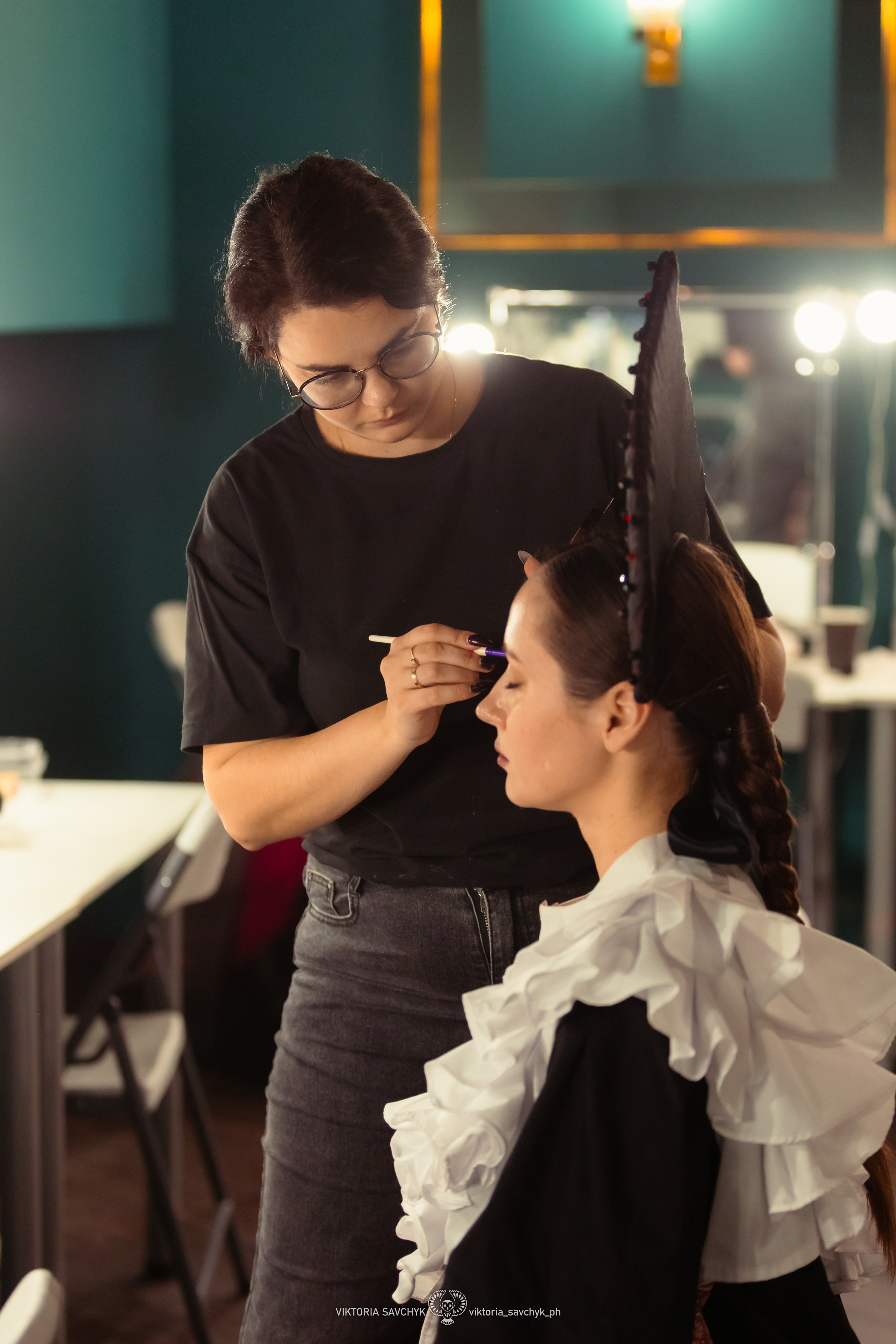 Media Fashion Project. Backstage makeup. Москва 2025. Фотограф в Ростов-на-Дону Виктория Савчук