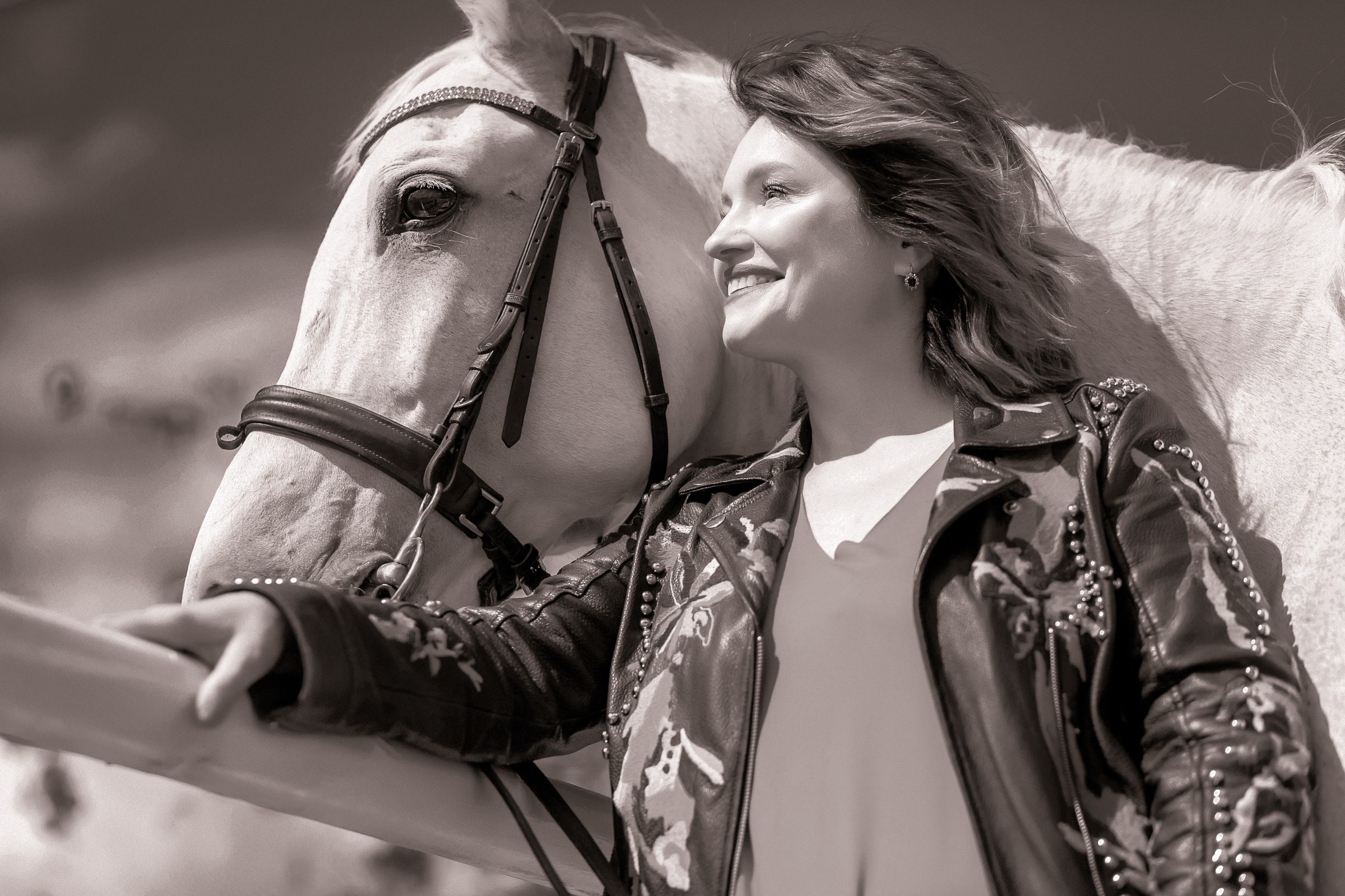 Галина и ее лошадь Сказка. Фотограф женский и мужской портрет Санкт-Петербург