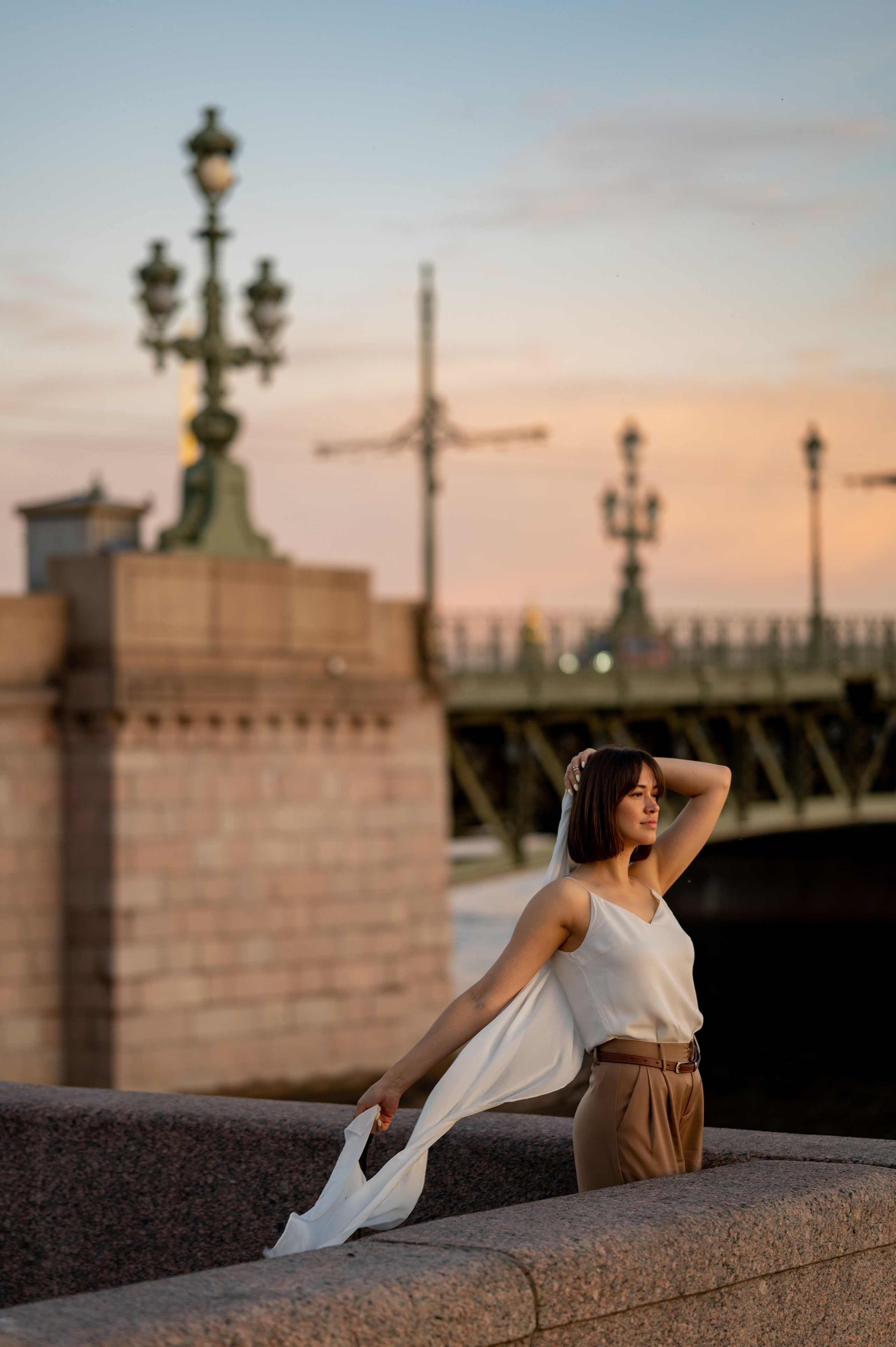Лиза — Питер и рассвет. Photographer Yulia Lushnikova, Based in Valencia