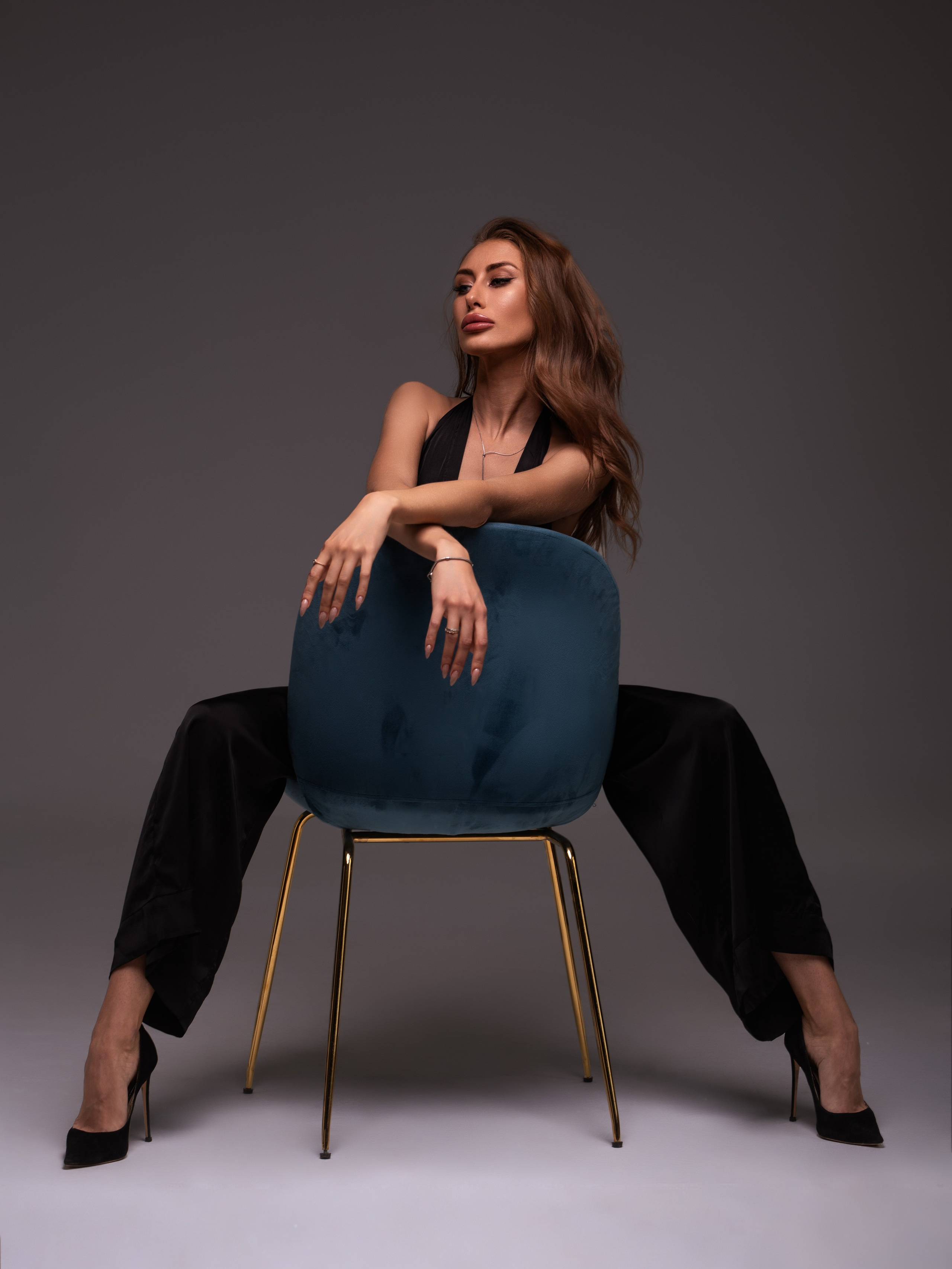 Студийная съемка с Яной на циклораме для «себя»