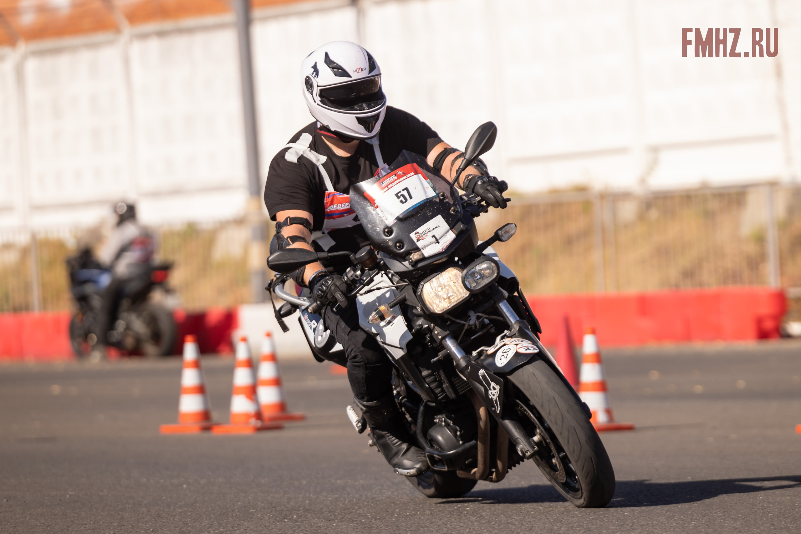 Соревнования по мотоджимхане на площадке Мосгортранс 15.09.2024. Фотограф Владимир Охрименко