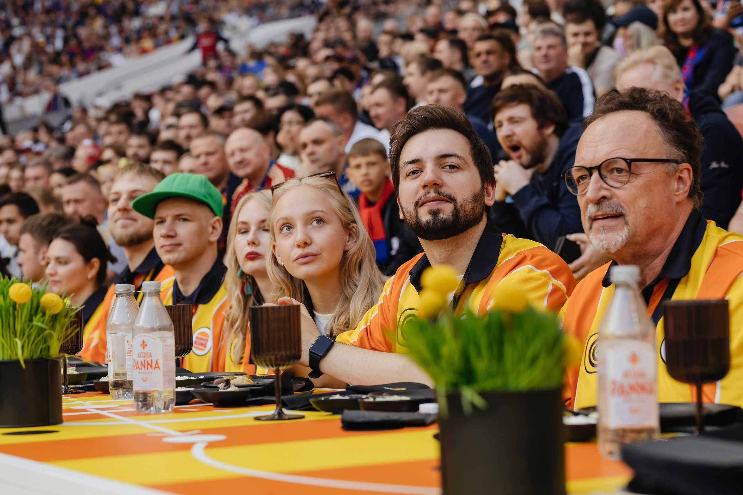 Яндекс Еда x Burger King На финале кубка России по футболу. Репортажный, event, концертный и backstage фотограф из Москвы Виталий Кривцов