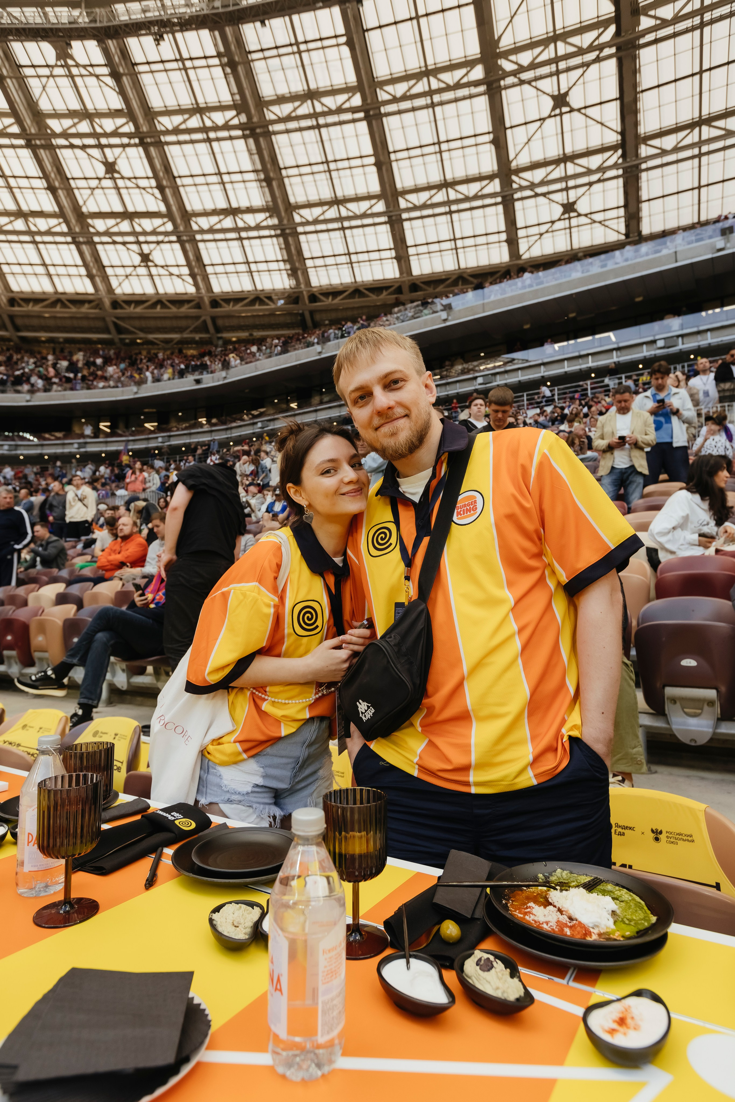 Яндекс Еда x Burger King На финале кубка России по футболу. Репортажный, event, концертный и backstage фотограф из Москвы Виталий Кривцов
