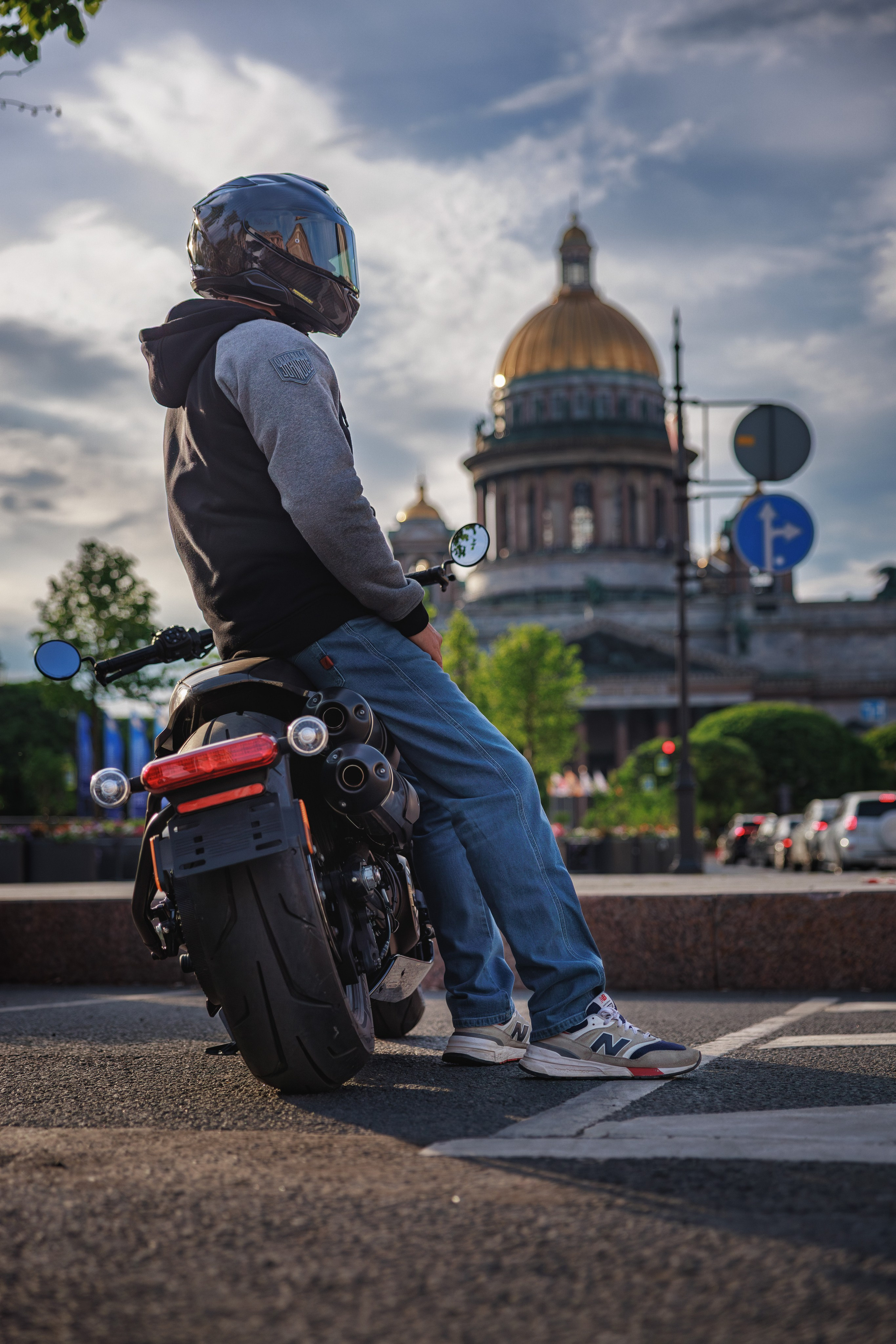 Фотосессия с HD Sporster S. Профессиональный фотограф Санкт-Петербург