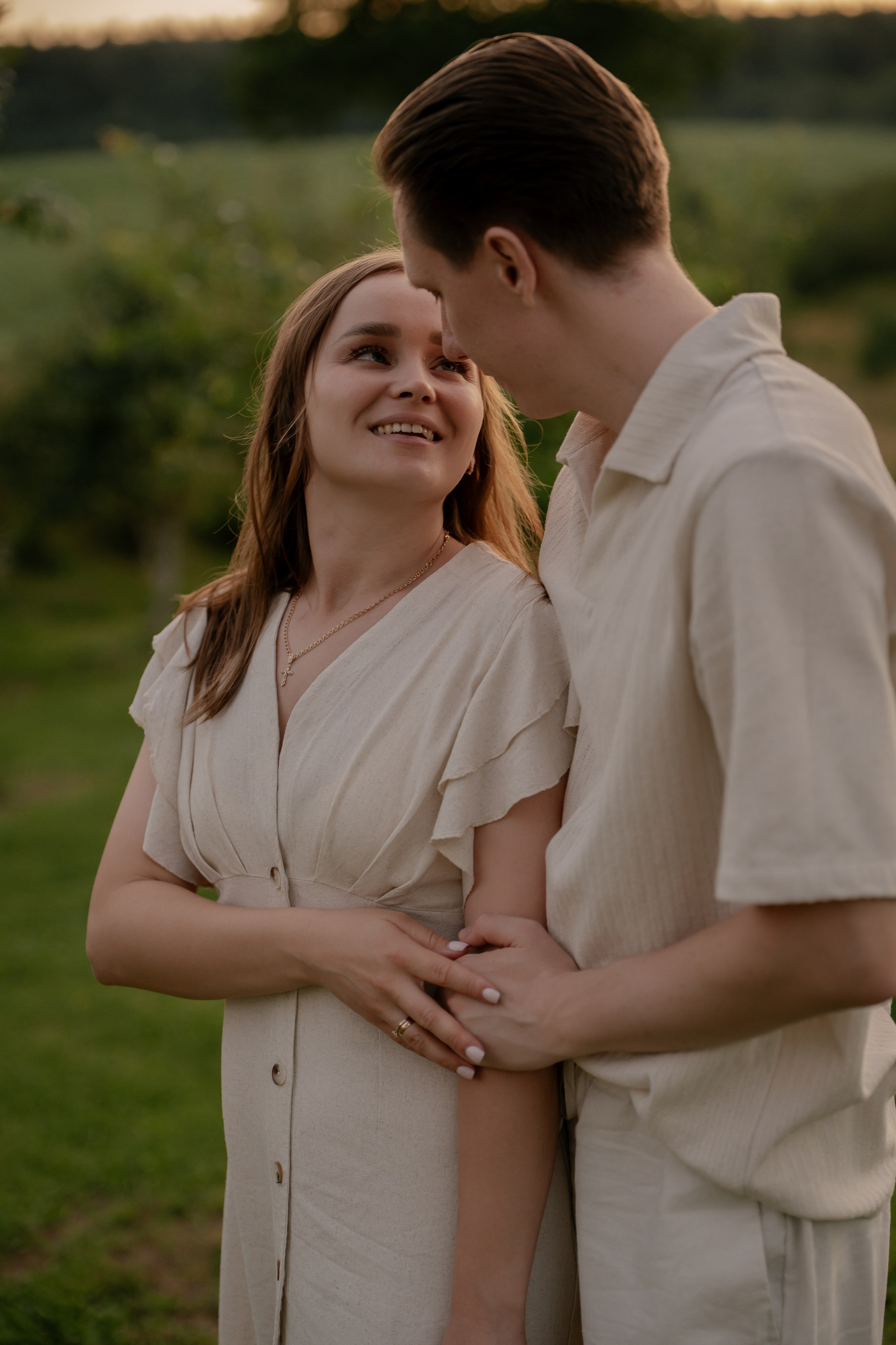 На закате. Свадебный и семейный фотограф в Москве и Красногорске — живые кадры | Анастасия Тихонова