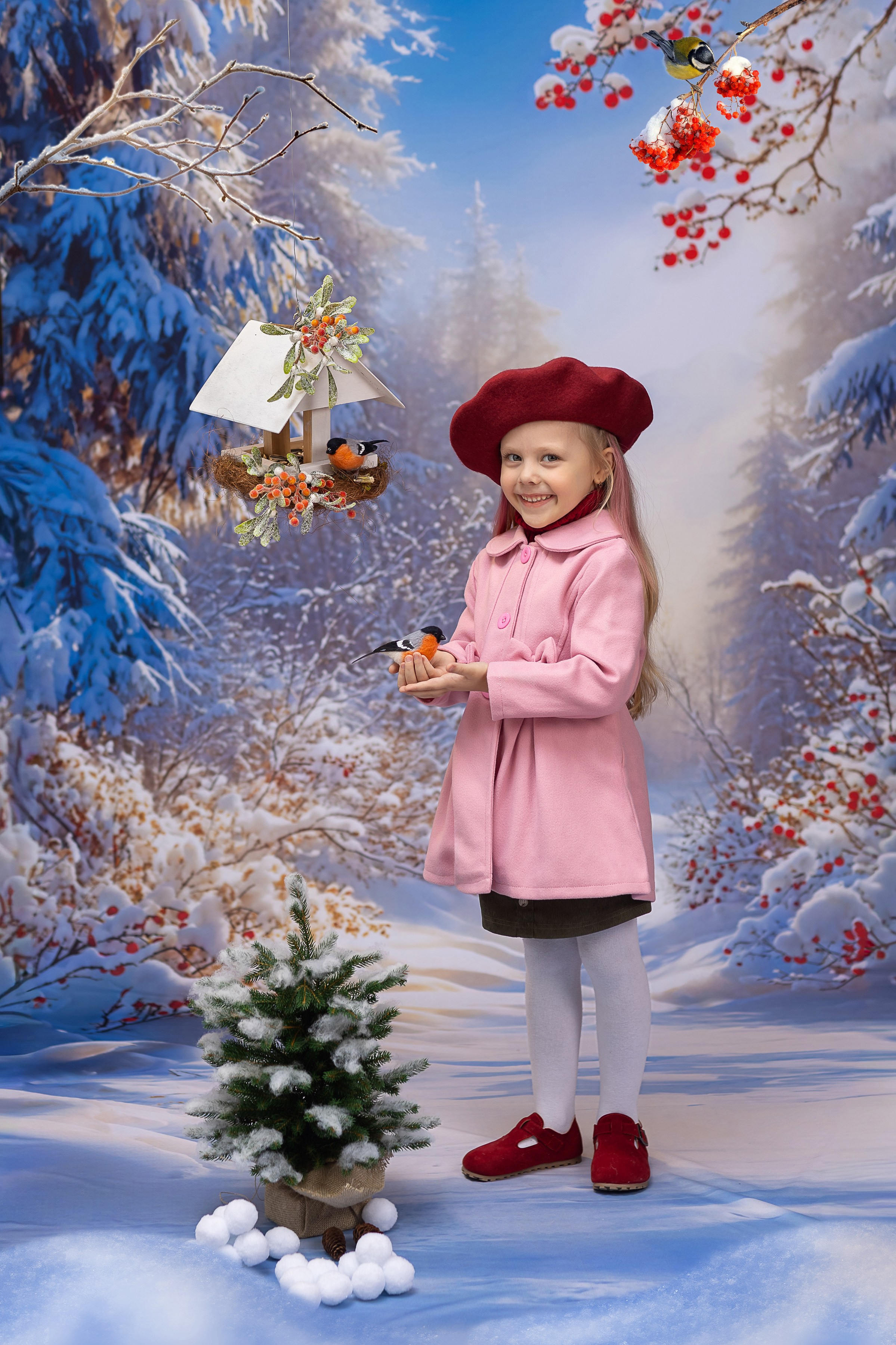 Зимняя сказка. Фотостудия «Ай-Би-эН»