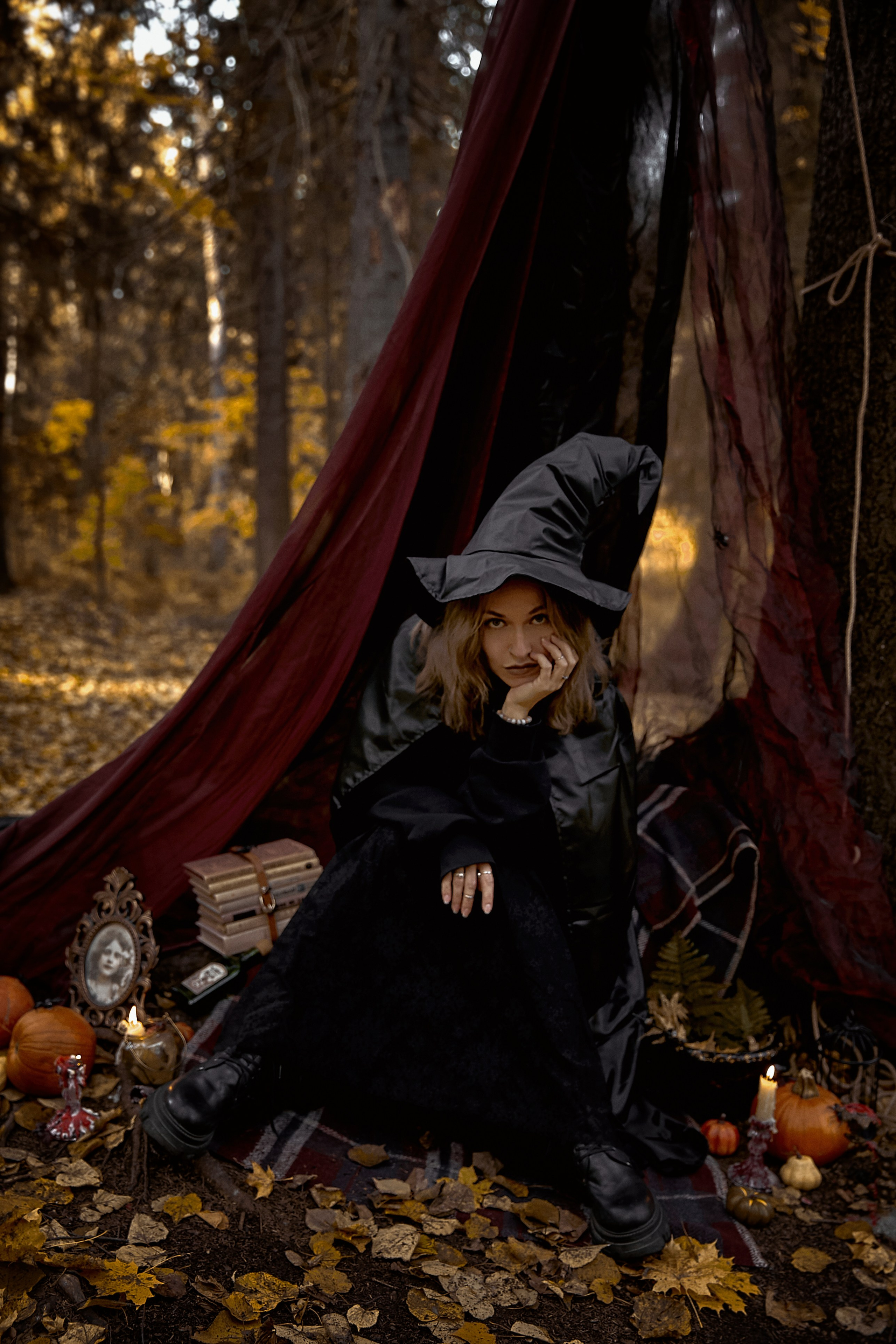 Виктория. Ведьмин шатер. Портретный фотограф Санкт-Петербург, Пхукет