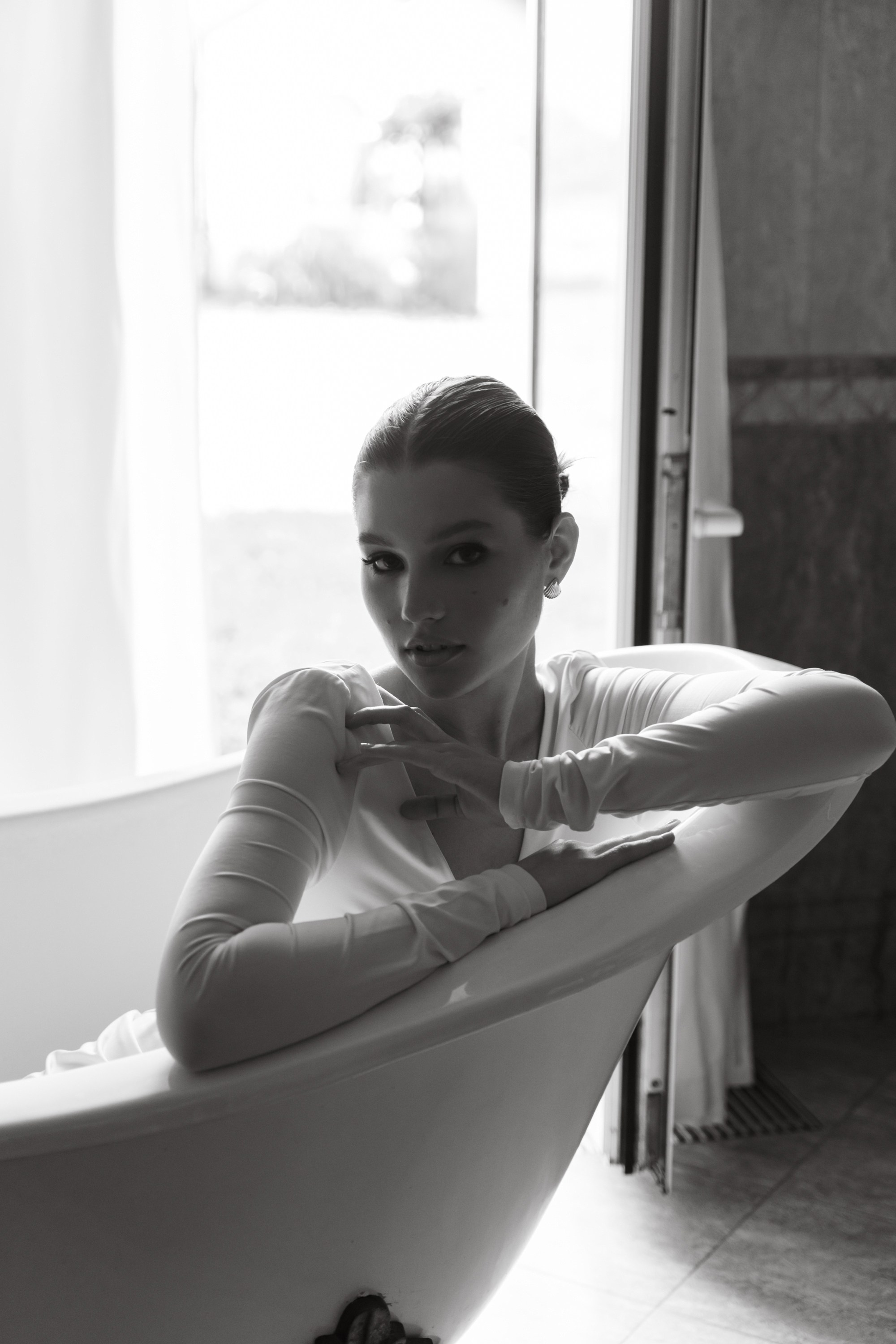 Черно-белый взрослый, детский портрет. Портретный фотограф в Краснодаре Валерия Матирная