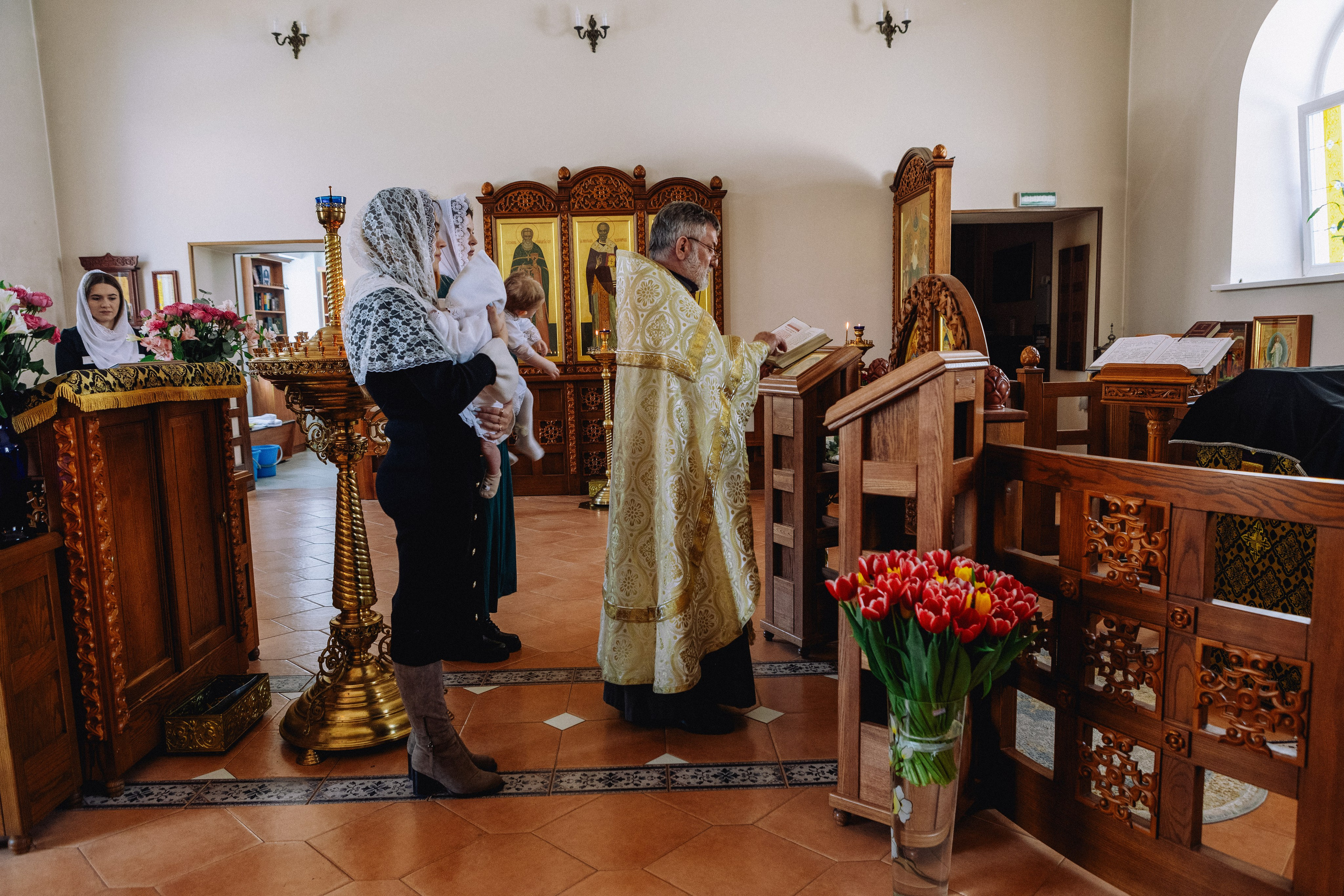 Крещение Артема и Полины. Фотограф в Курске Смирнов Евгений