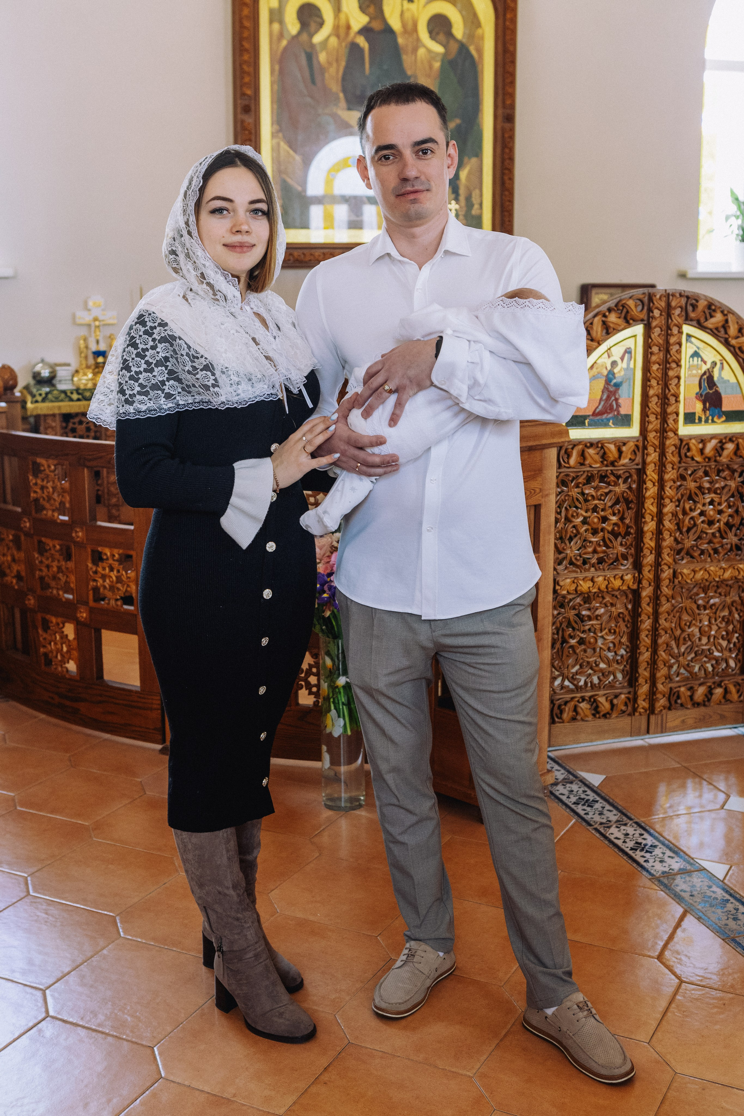 Крещение Артема и Полины. Фотограф в Курске Смирнов Евгений