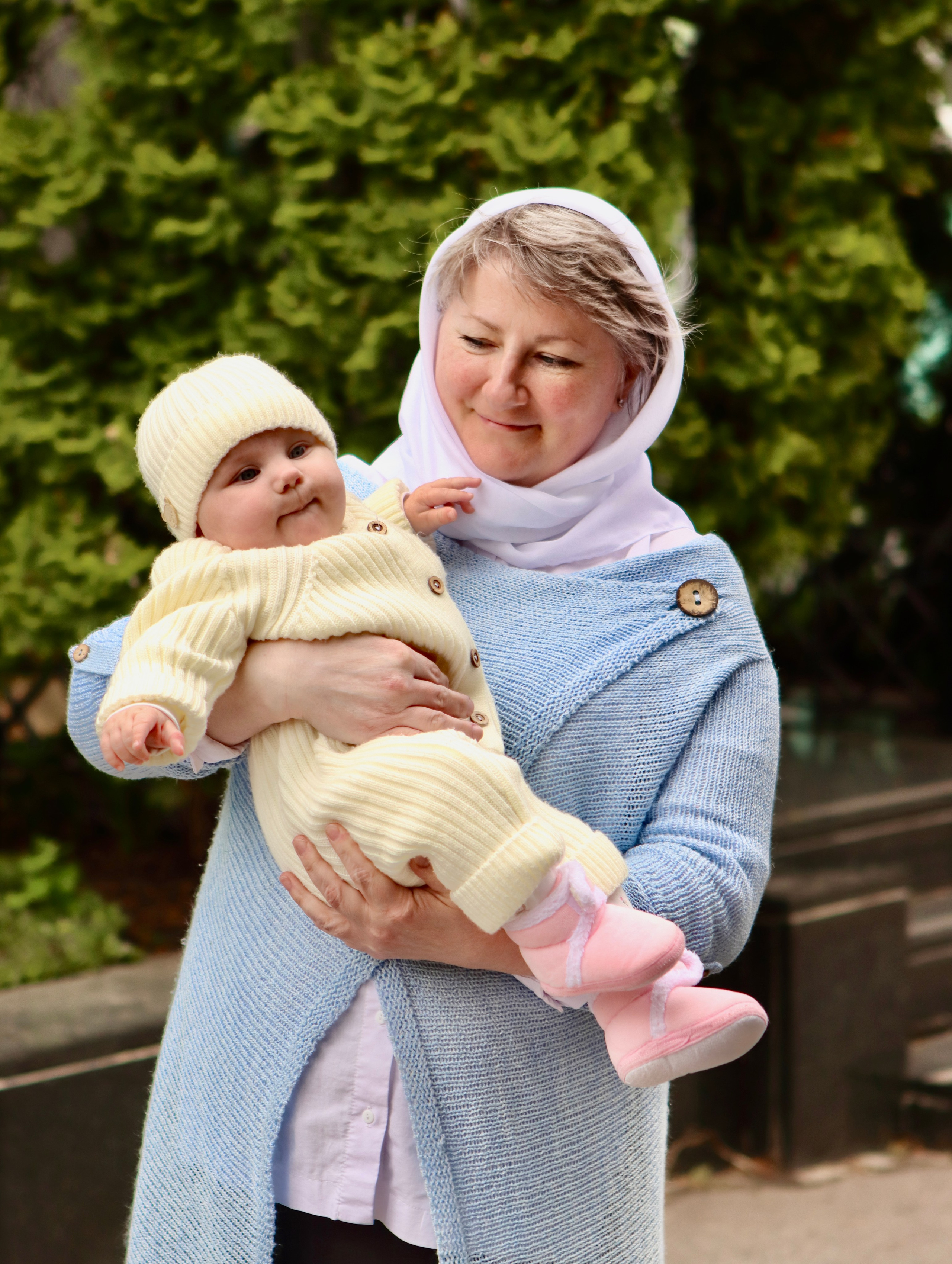 Анастасия и Вадим — крещение Виктории. Фотограф в Курске Смирнов Евгений
