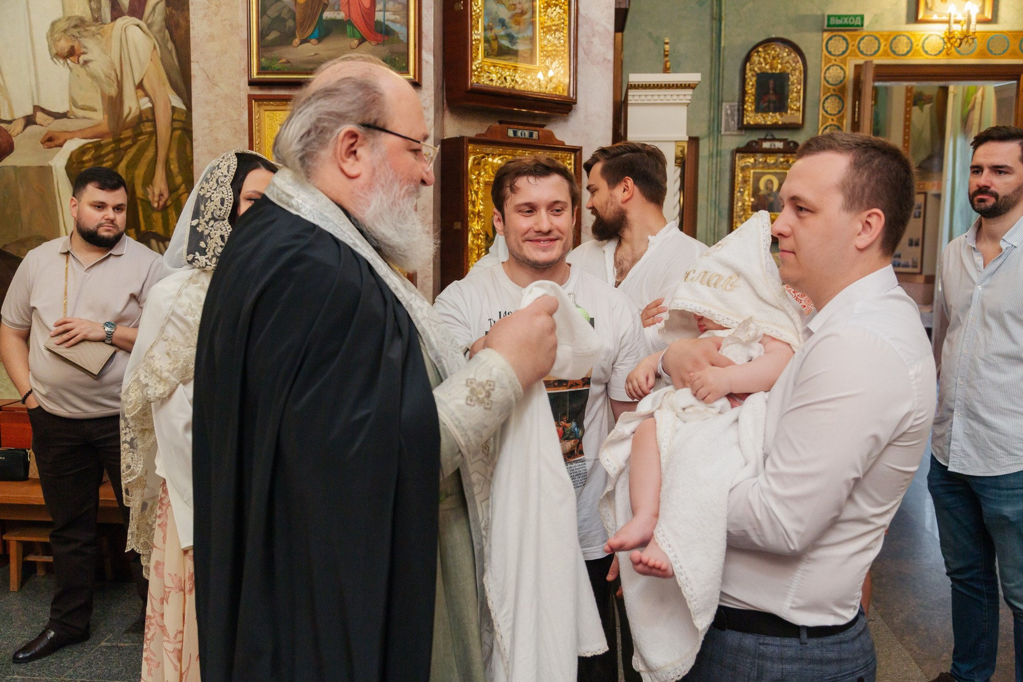 Крещение в Вартемягах, Церковь Веры, Надежды, Любови и матери их Софии