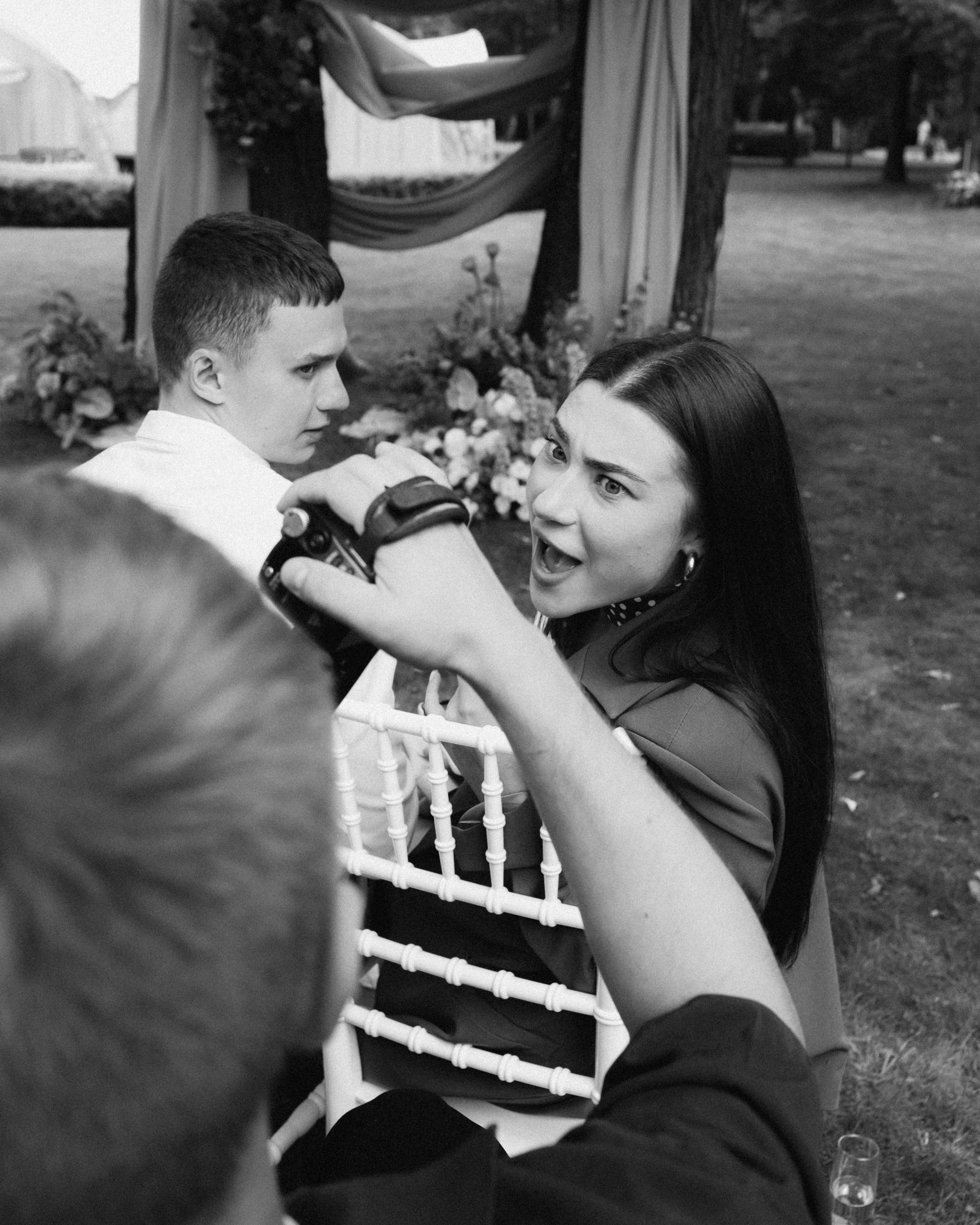 Гости на свадьбе