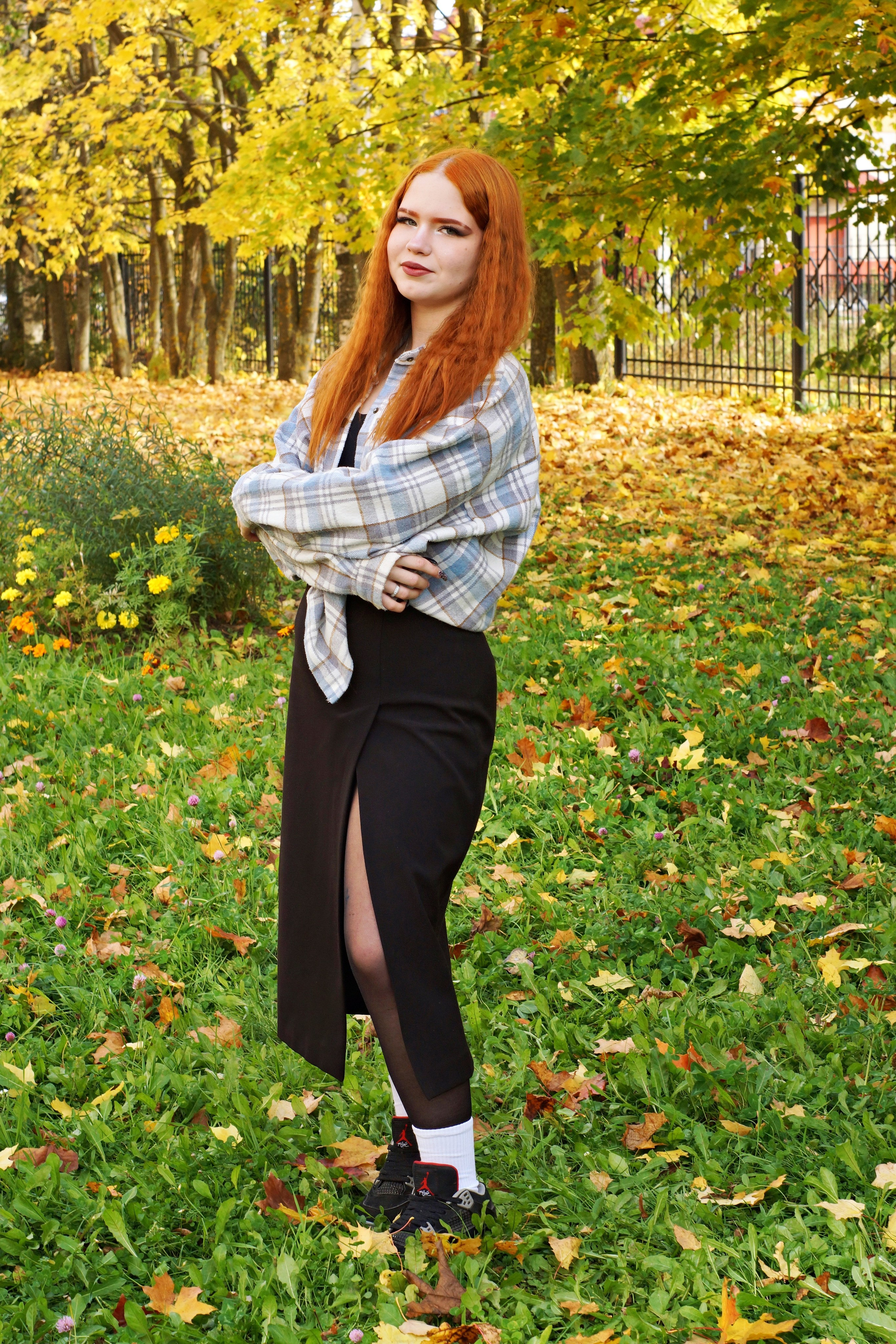 Осенняя фотосессия в школе г. Йошкар-Ола