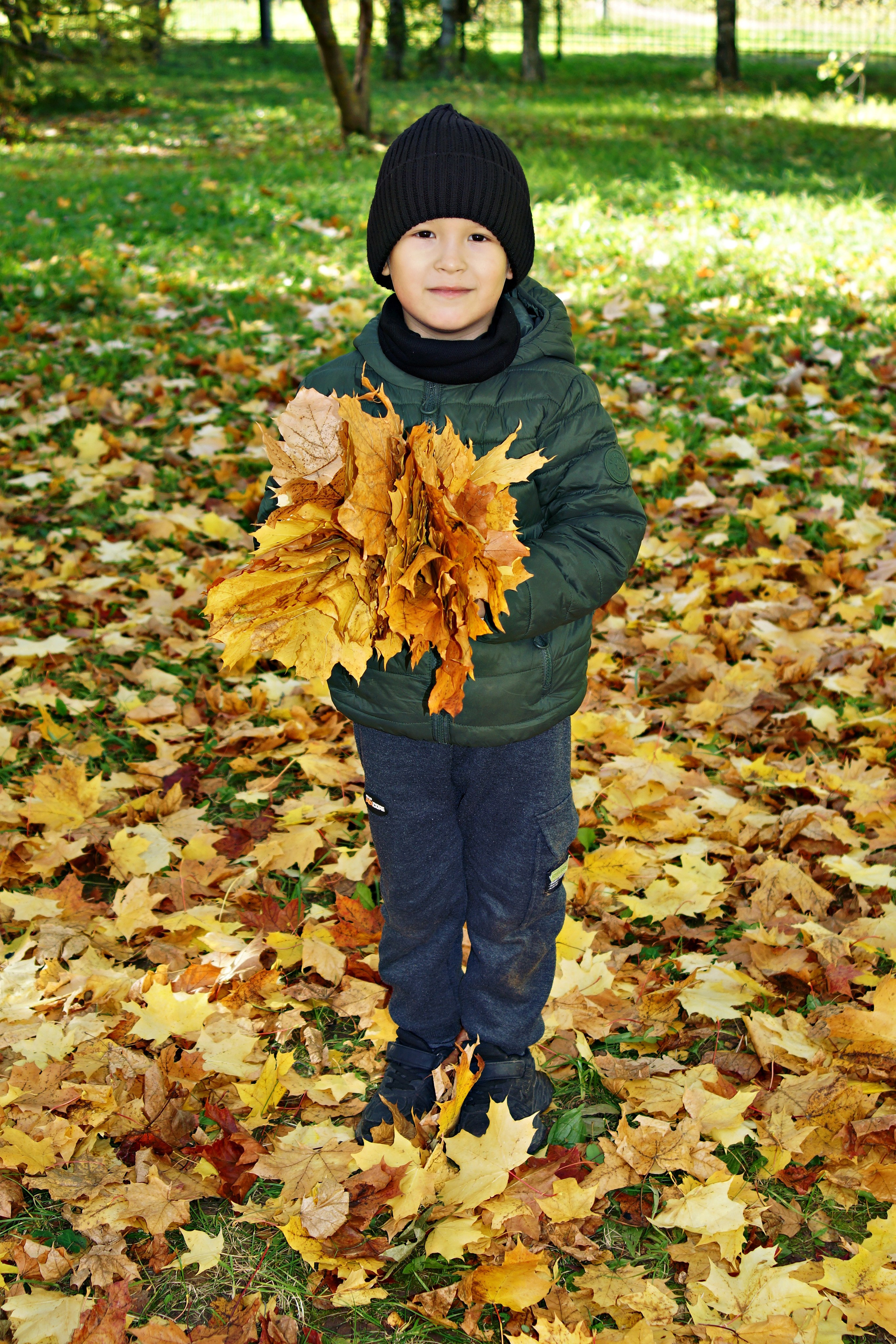 Осенняя фотосессия в детском саду г. Йошкар-Ола