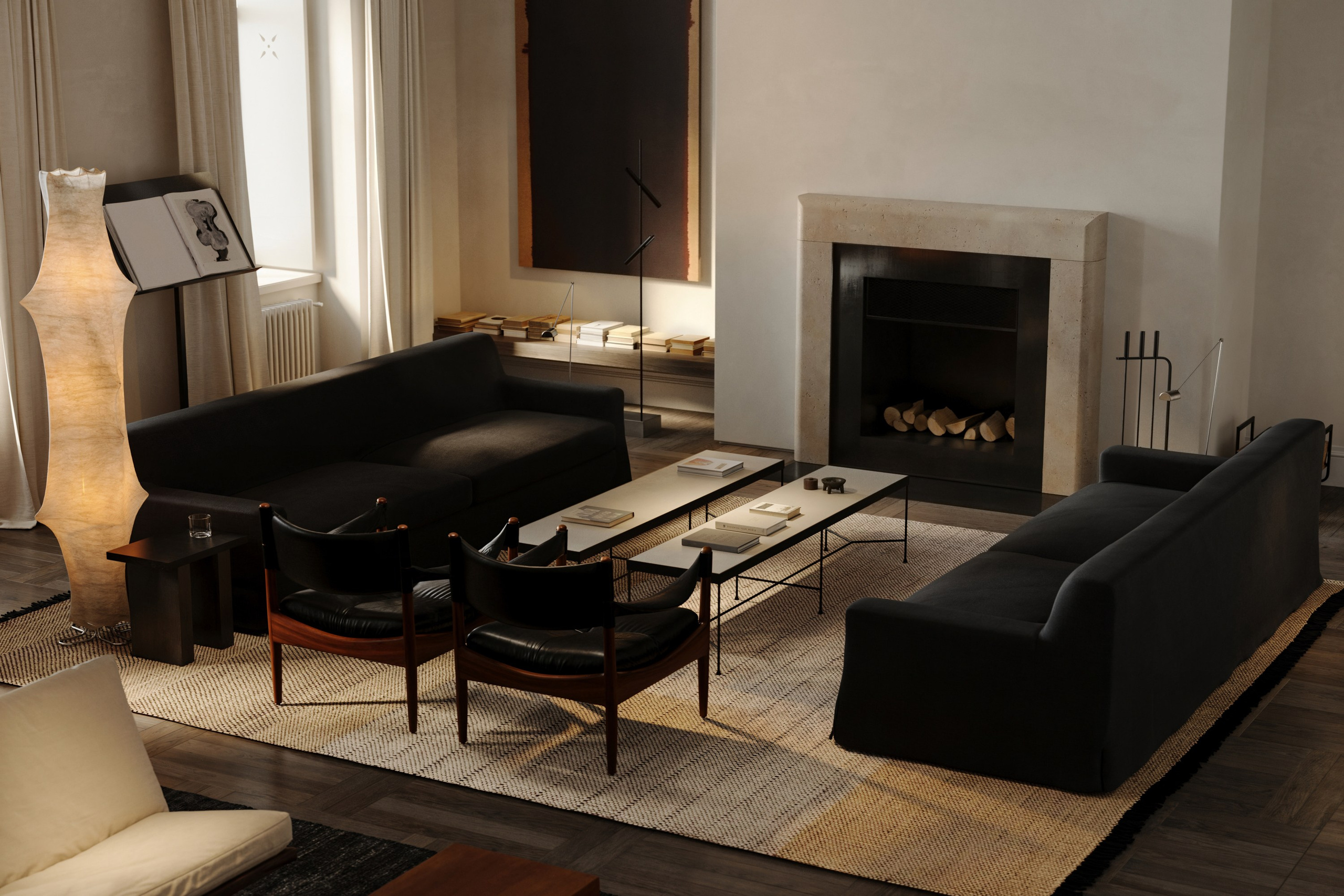 Lobby. By amorisate. Профессиональная 3d и нейровизуализация