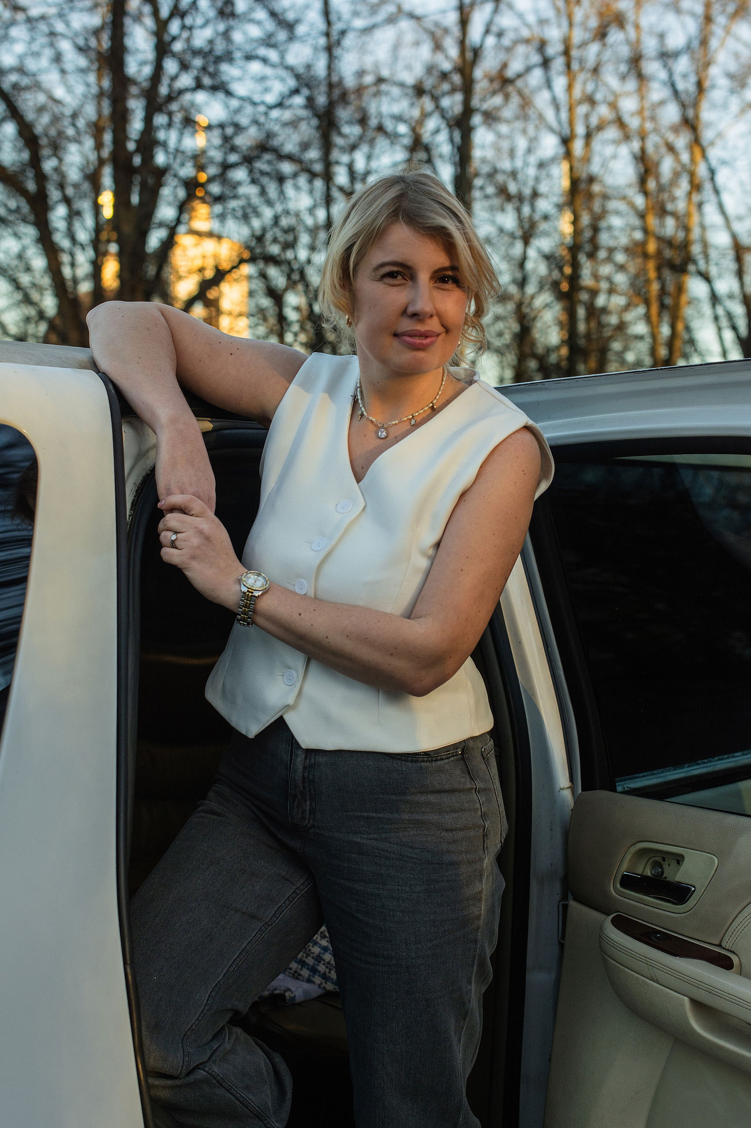 Девичник в лимузине. Фотограф в Москве Ангелина Ким