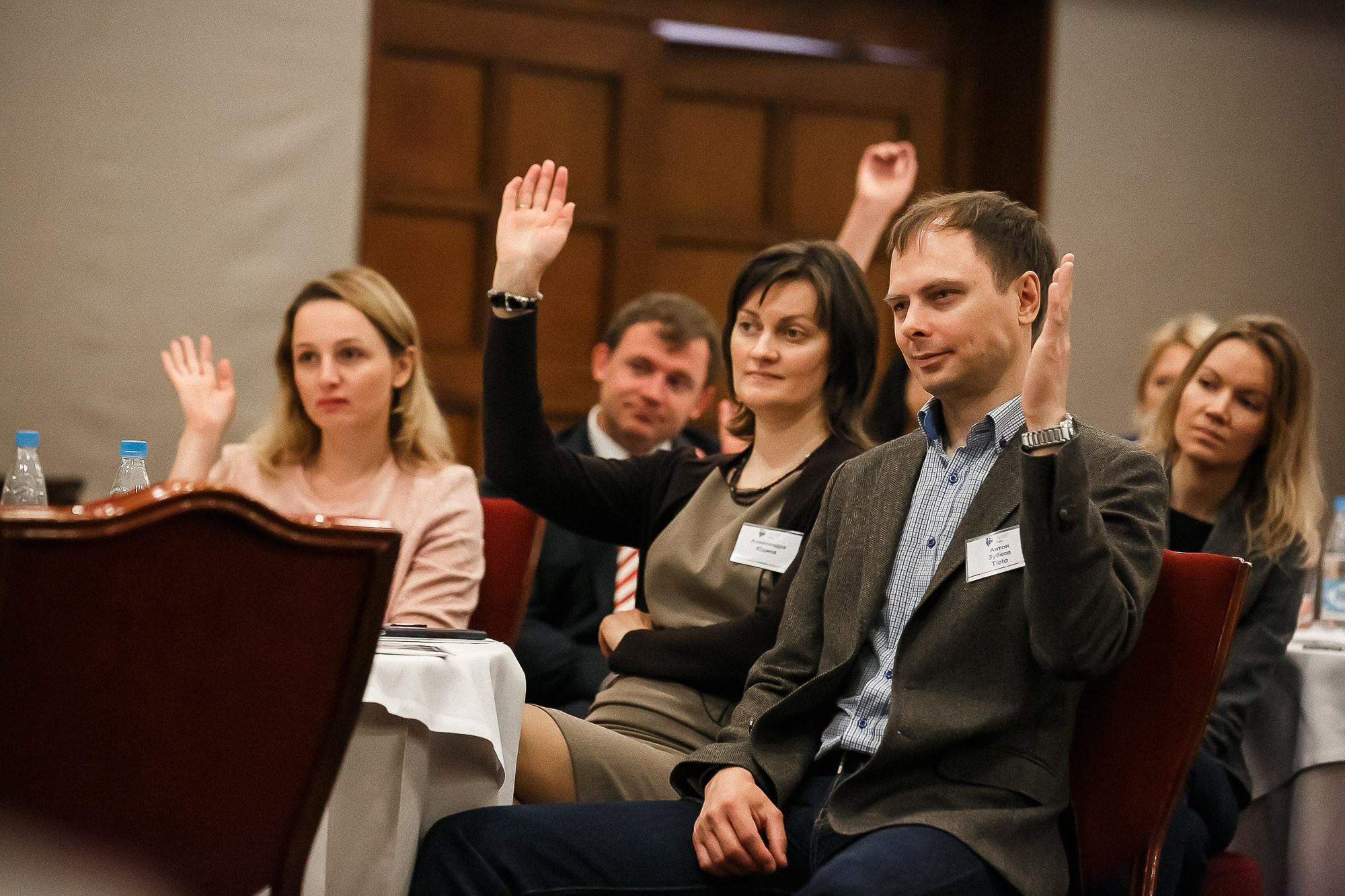 Конференция в «CORINTHIA». Рабочая сторона — бизнес портрет и репортаж в Санкт-Петербурге