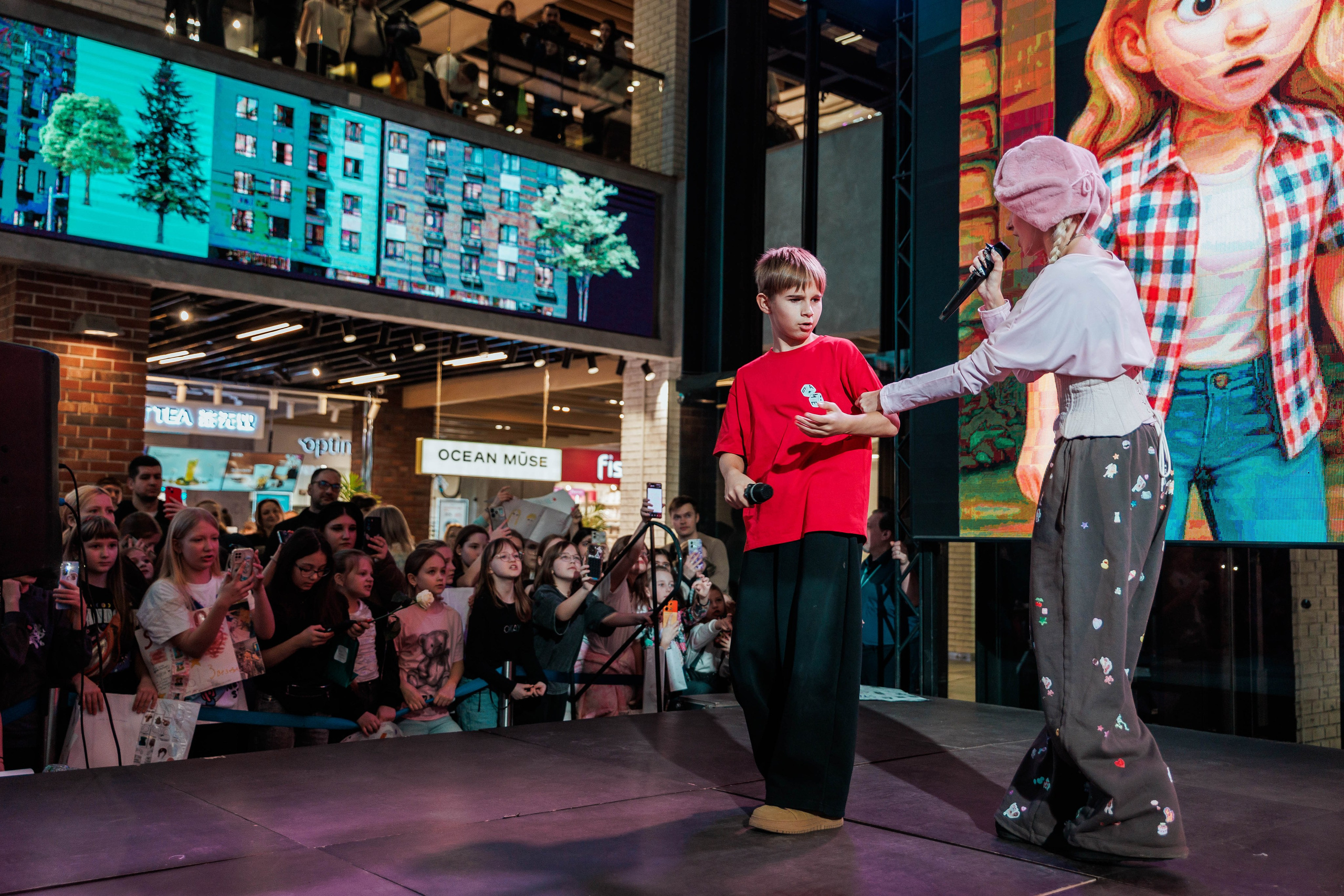 КОНЦЕРТ ДЕТСКИХ БЛОГЕРОВ. СтешОК, Макар Давыдов и другие ребята. Фотограф Нижний Новгород Игнатьева Виктория