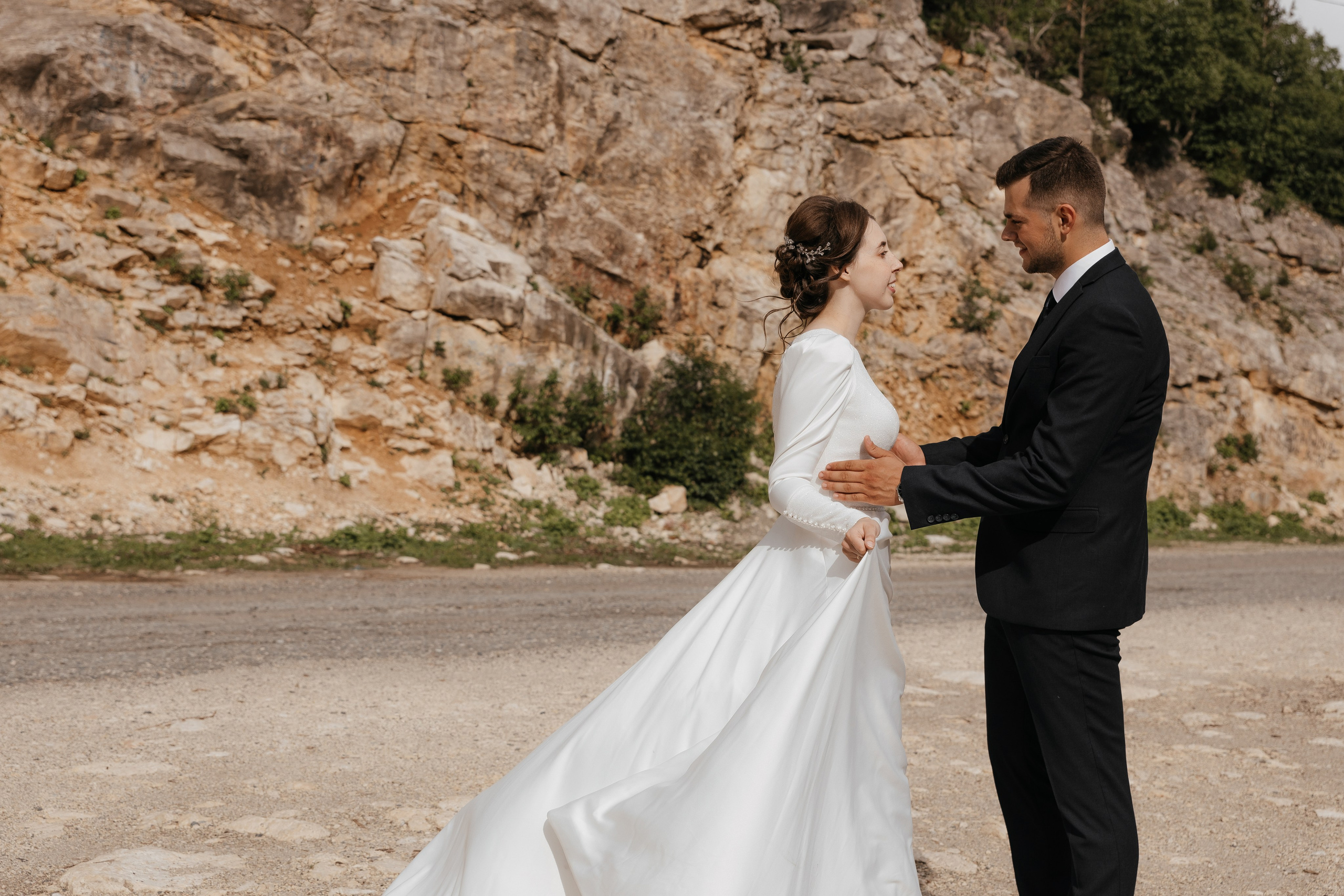 Максим и Виктория на плато Лаго-Наки. Миленина Юлия Свадебный и семейный фотограф в Краснодаре