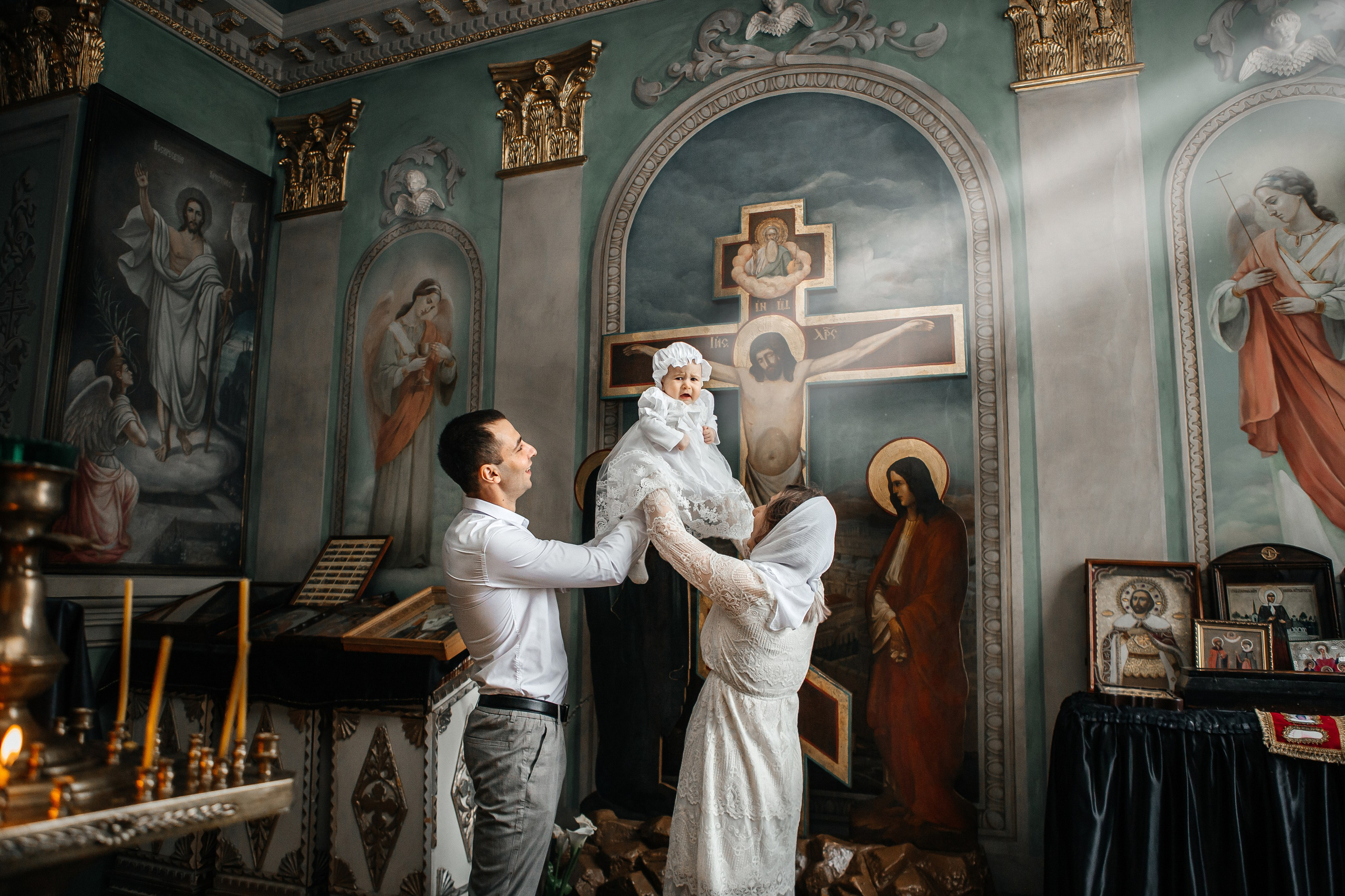 Крещение и венчание. Свадебный, семейный, фотограф крещения Волгоград — Черняева Ирина