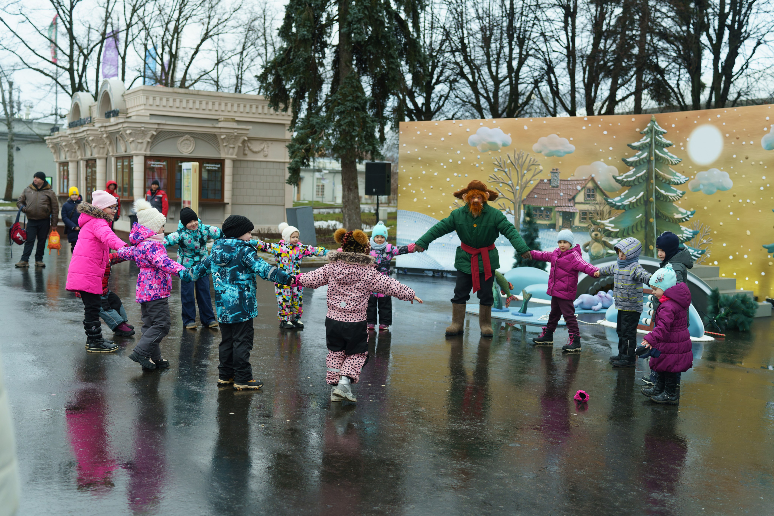Проект «Зима в Москве» ВДНХ. Фотограф Алекс Висэро